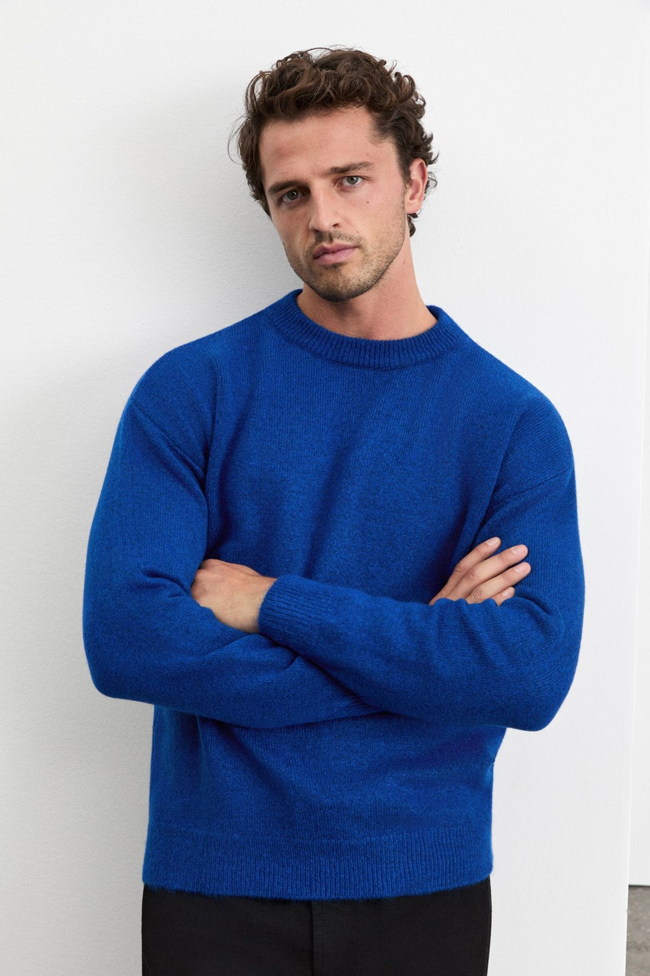 GRIMELANGE Ribbed Crew Neck Jumper 5