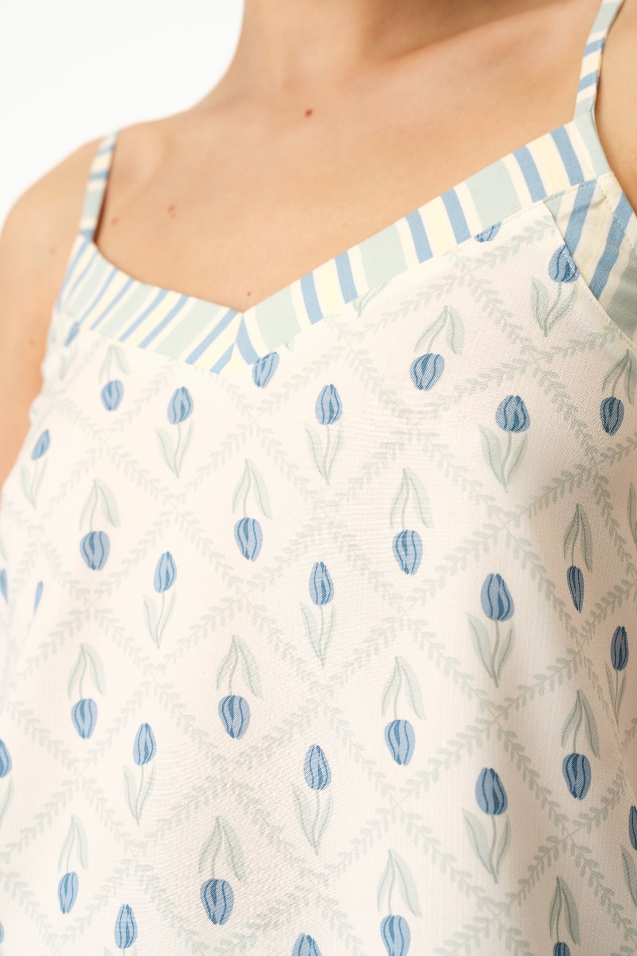 PENTI Serenity Floral Tank Pajama Top 3