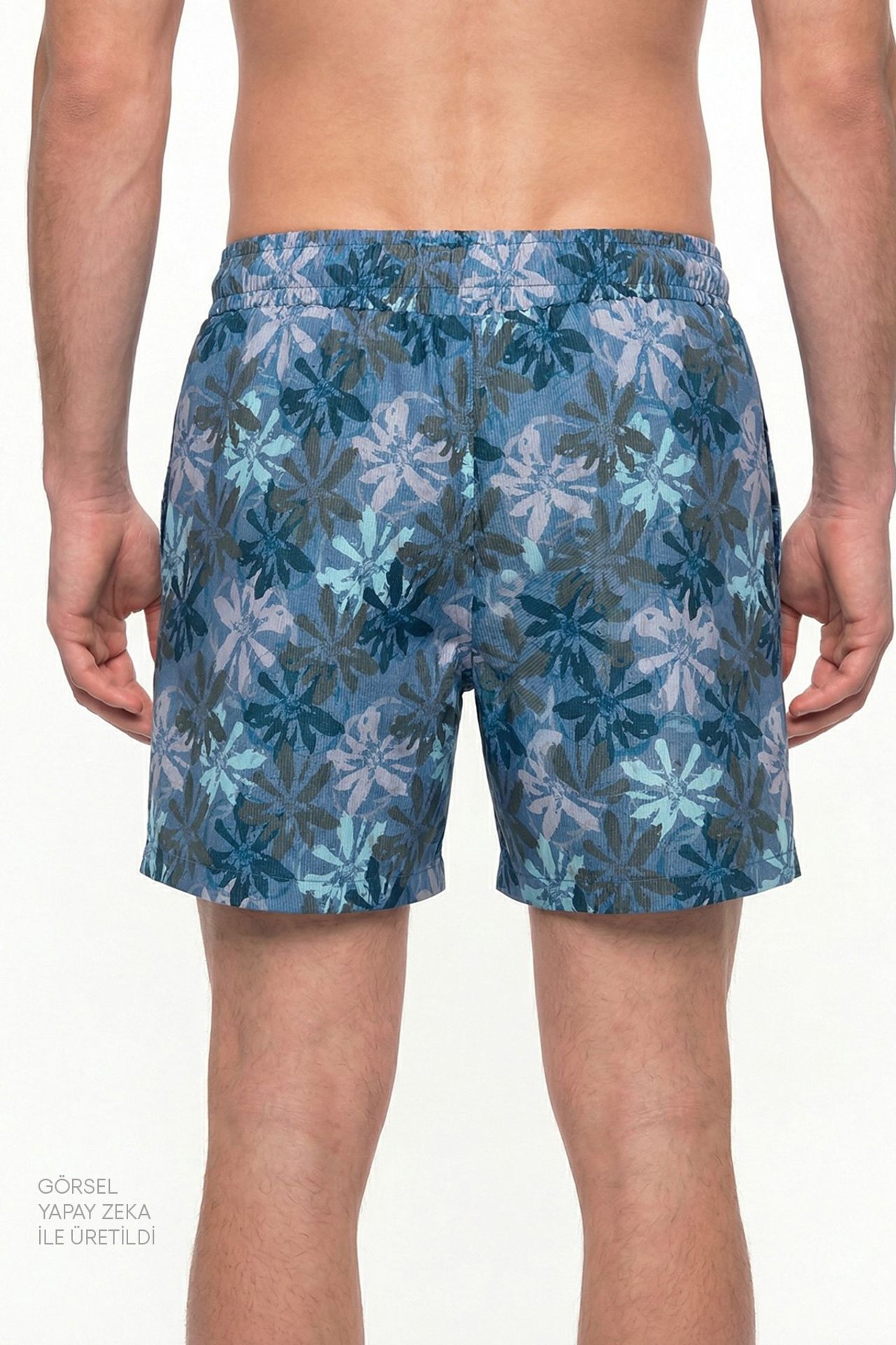 PENTI Men's Calm Floral Sea Shorts 2
