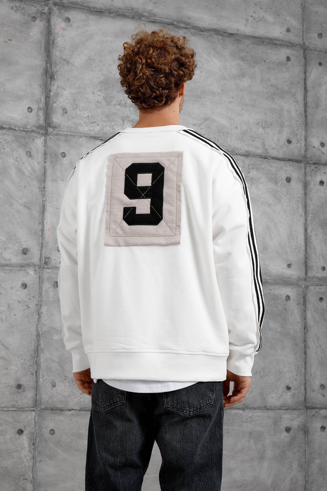 NOMARC Rahat Kesimli Bisiklet Yaka Sweatshirt 4
