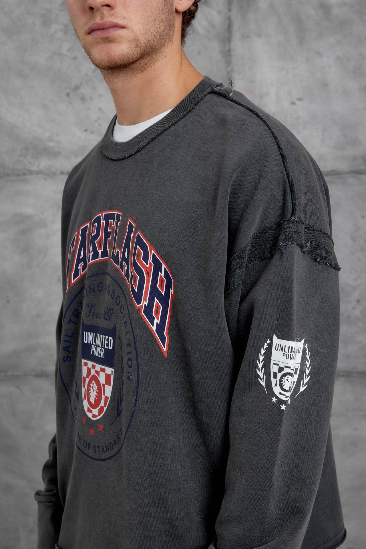 NOMARC Düz Kesim Bisiklet Yaka Sweatshirt 2