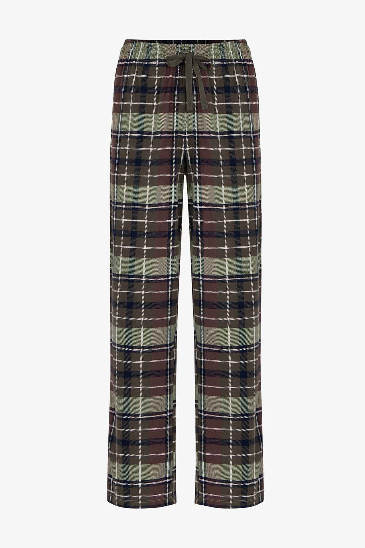 PENTI Men's Pine Forest Plaid Long Sleeve Pajama Set 3