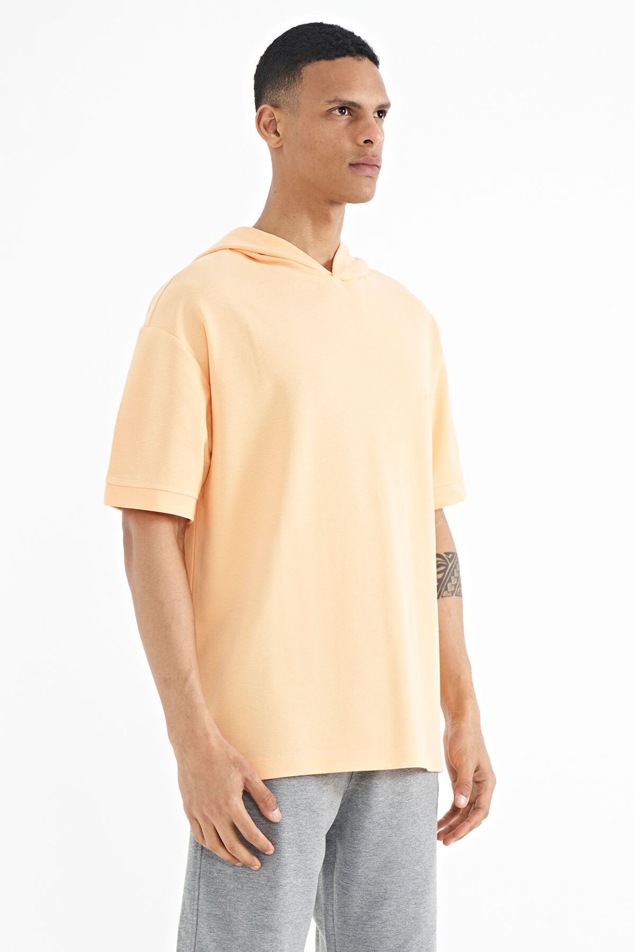 TOMMY Oversized Hooded Short-sleeve T-shirt 3