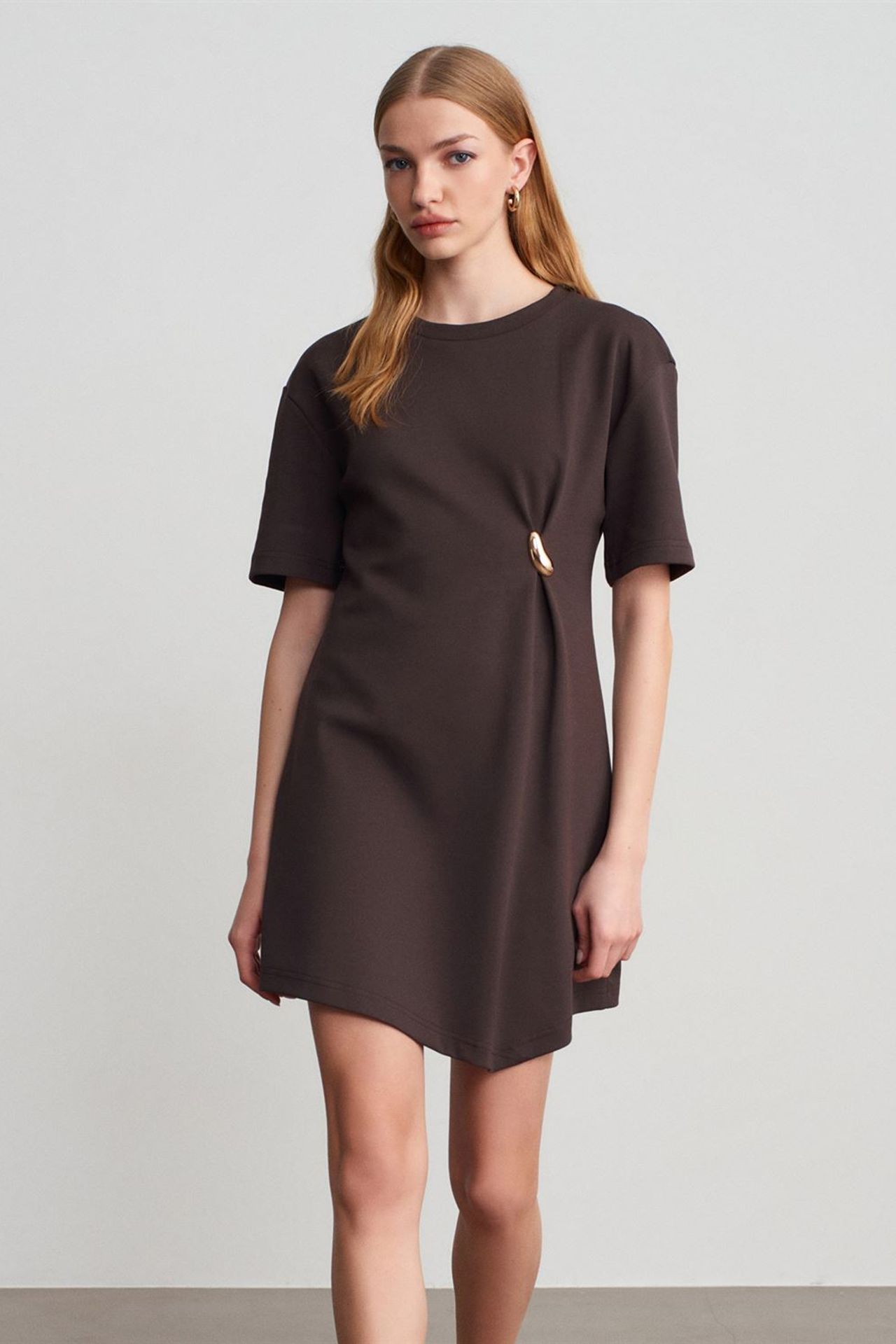 DILVIN Women's Mini Shift Dress 4