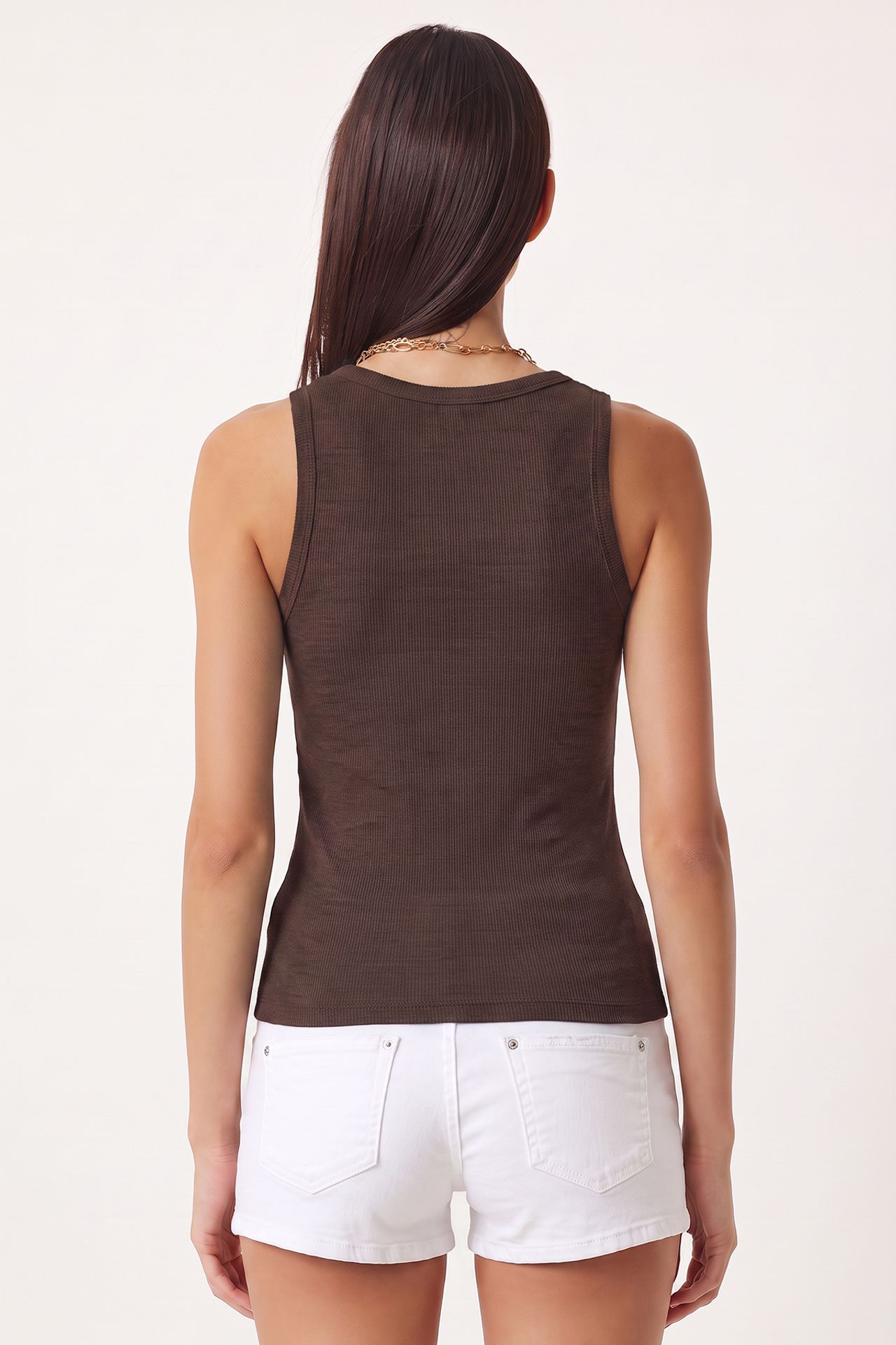 ISTANBUL 3-Pack Ribbed Cotton Cami Tops 8