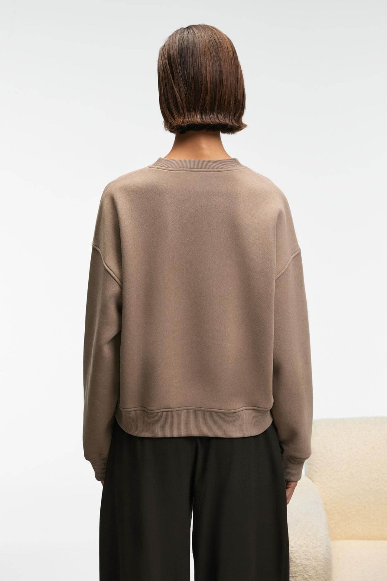 GRIMELANGE Oversized Crew Neck Sweatshirt 6