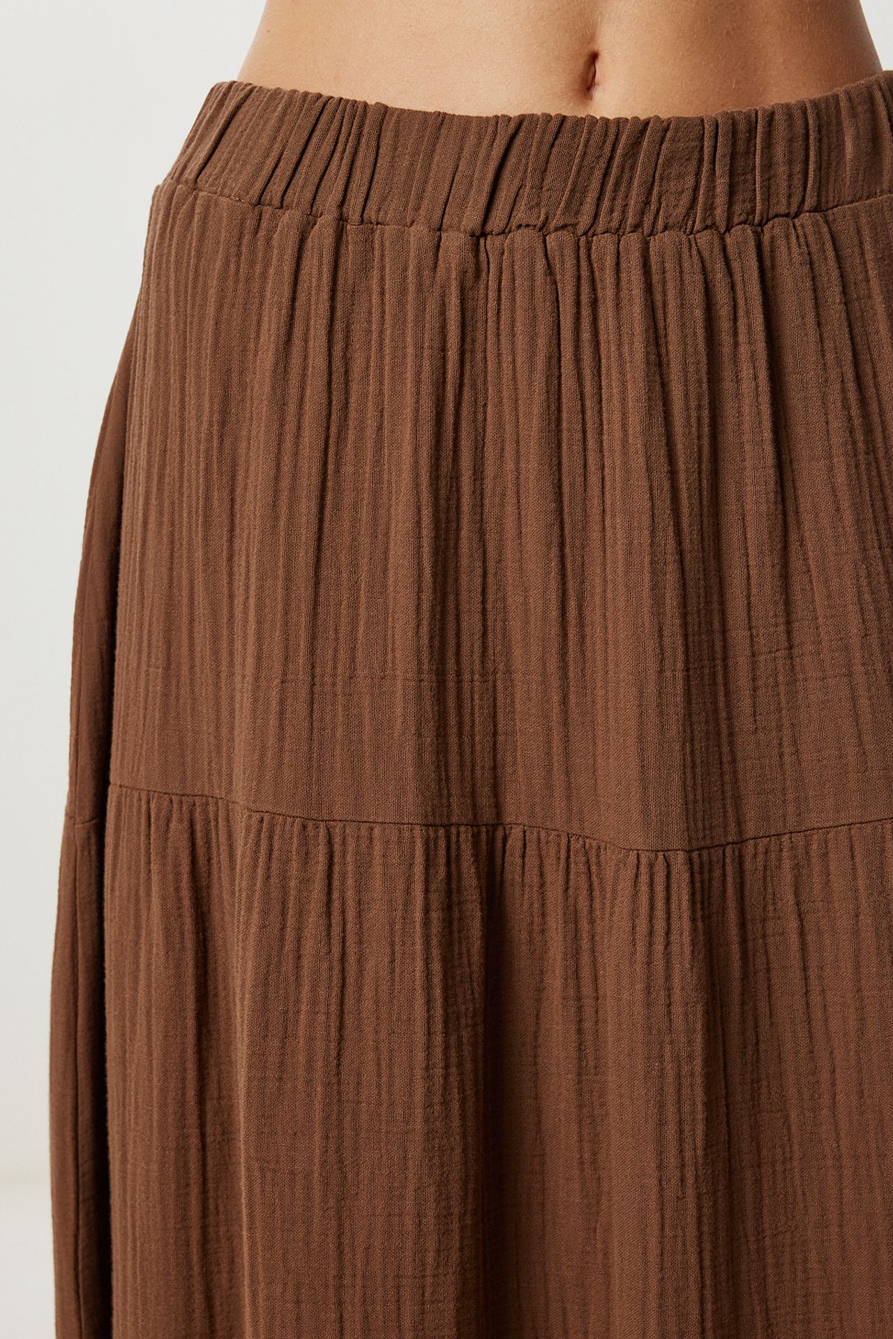 ISTANBUL High Waist A-Line Maxi Skirt 3