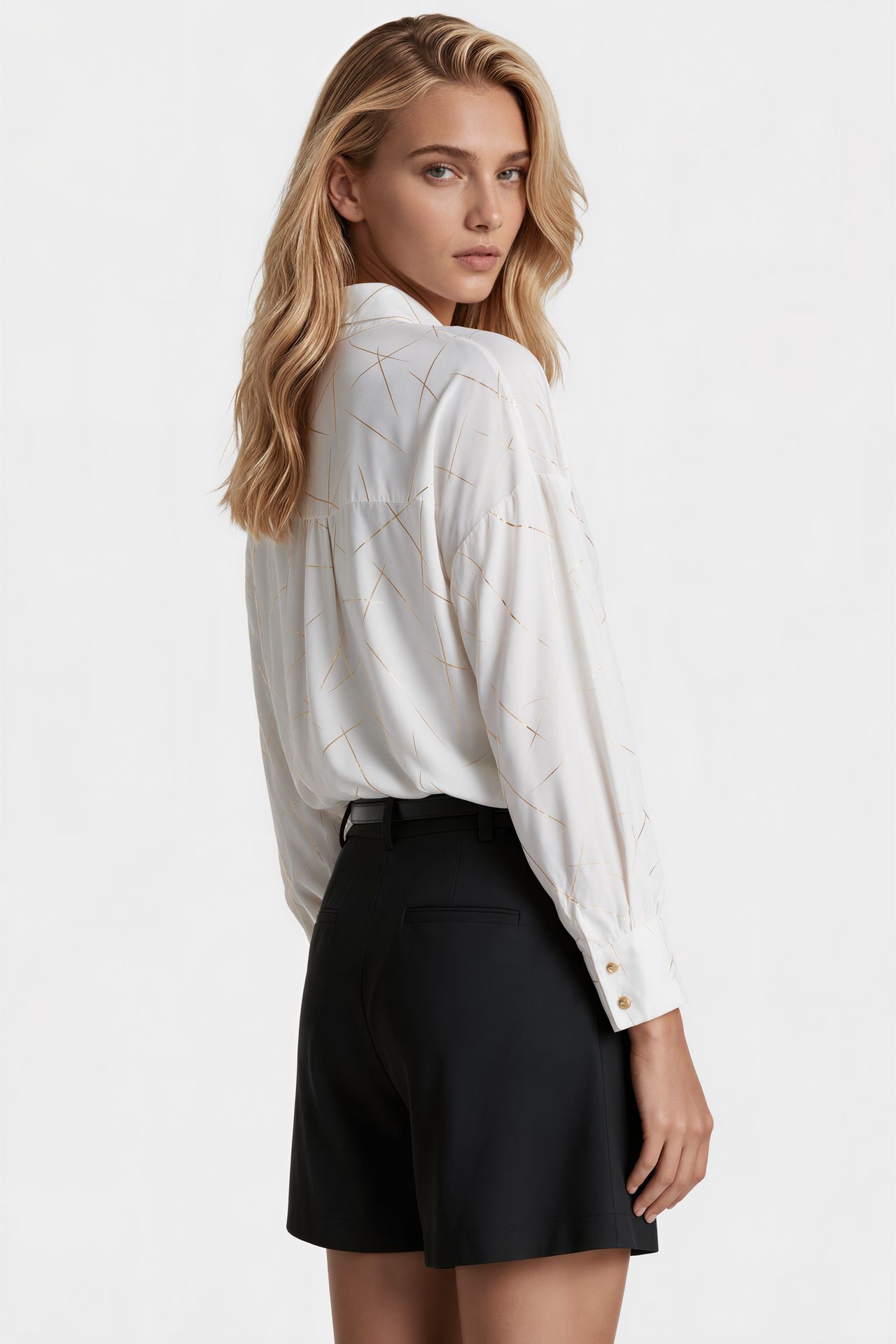 MSN Women's Shirt Collar T-Shirt 3