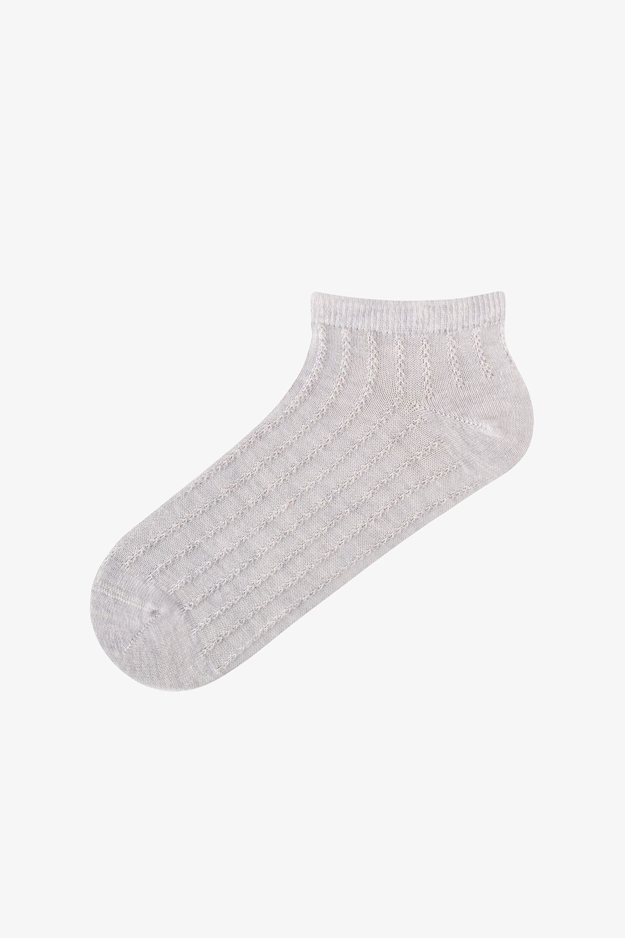 PENTI Brown Knit Jacquard Pair Of No-Show Socks 5
