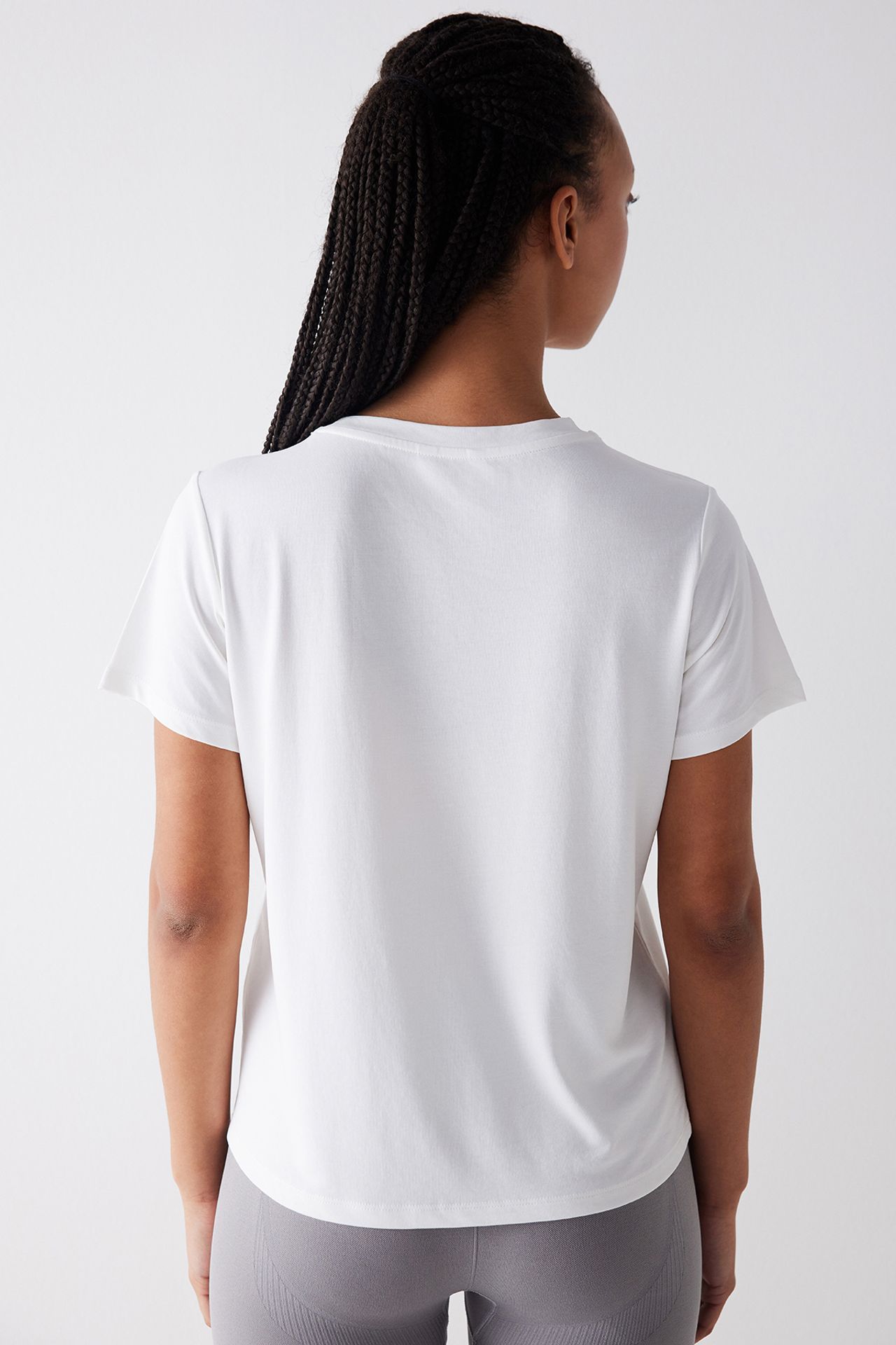 PENTI Loose Crew Neck Modal T-Shirt 6