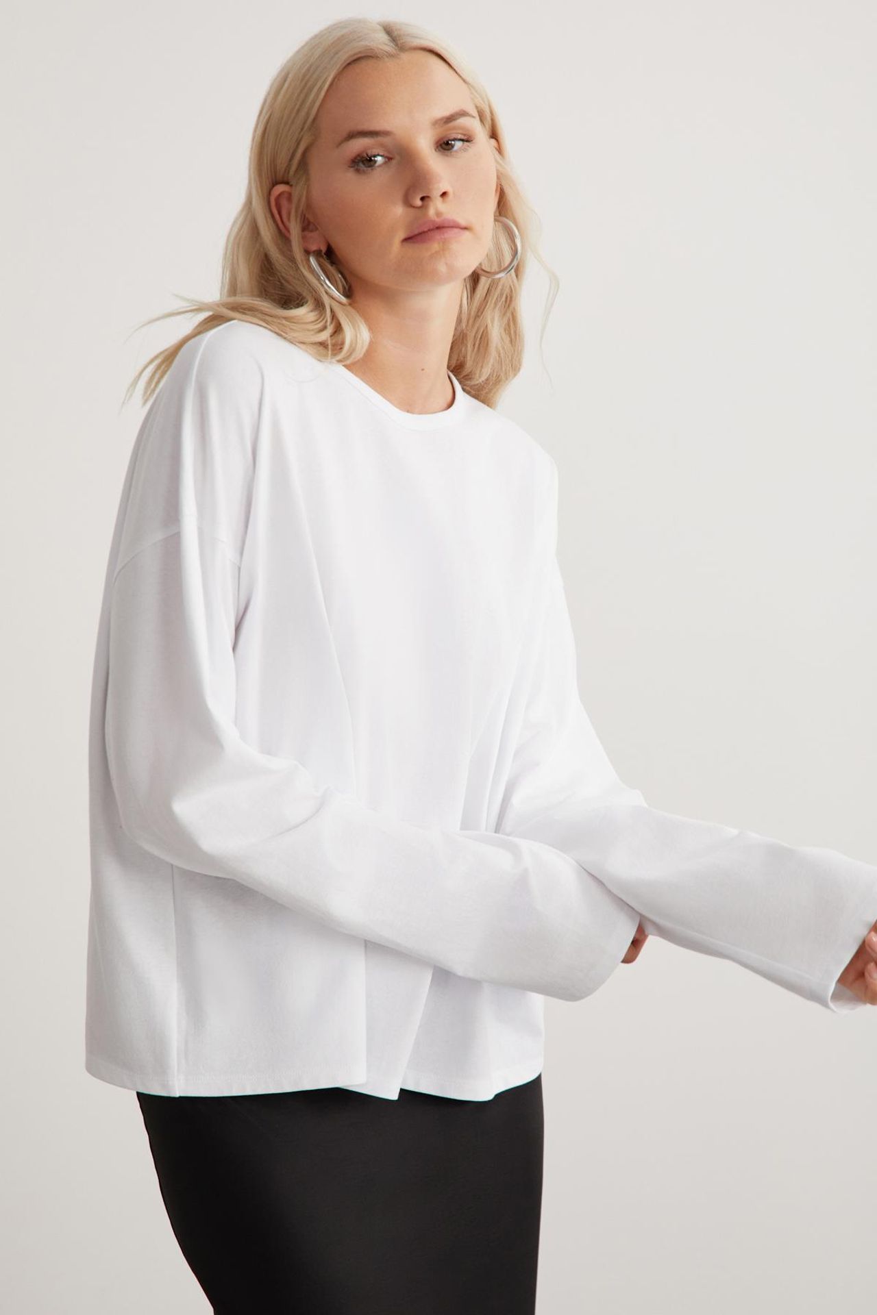 GRIMELANGE Oversized Crew Neck T-Shirt 5