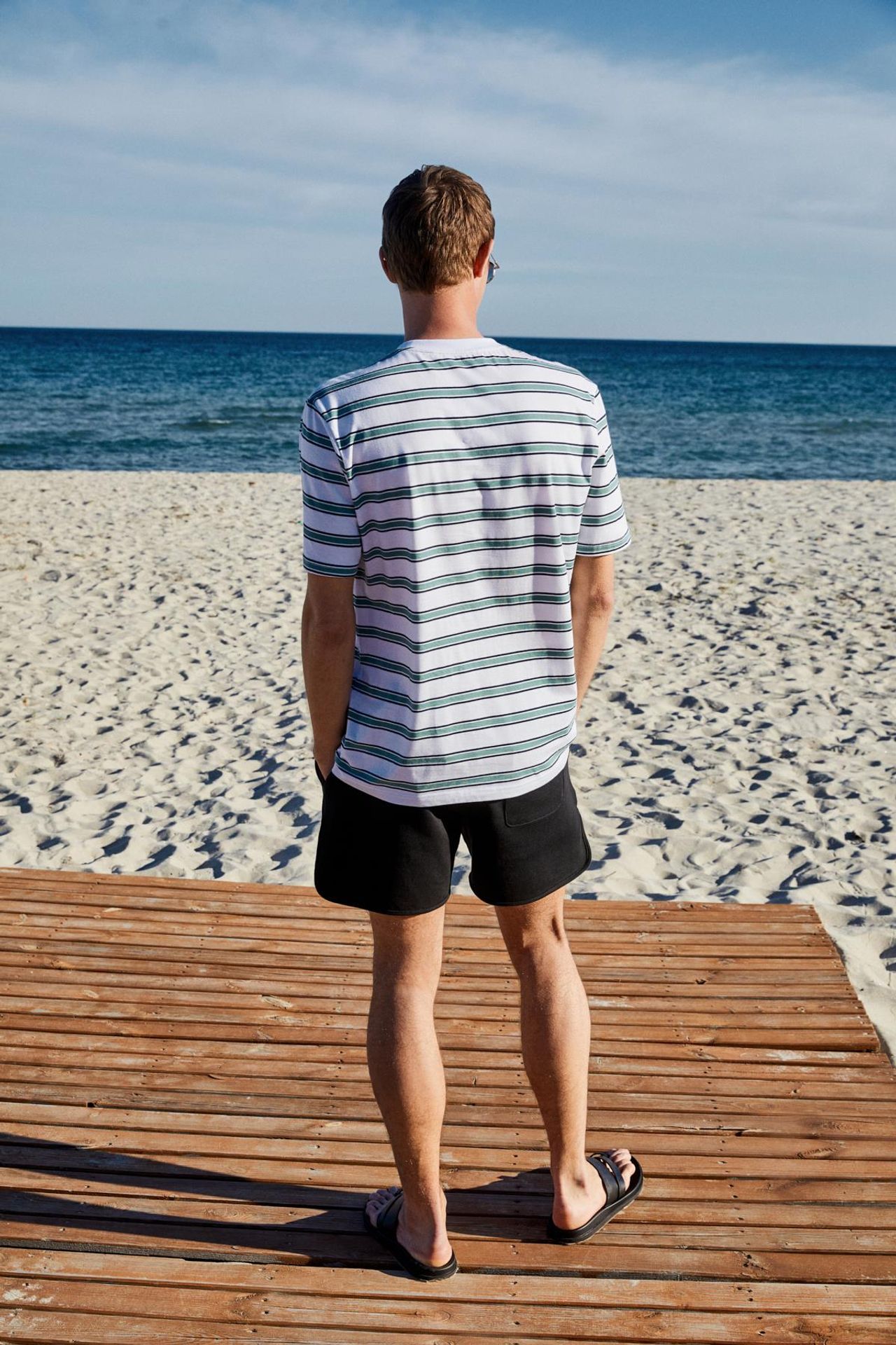GRIMELANGE Regular Fit Crew Neck T-Shirt 4