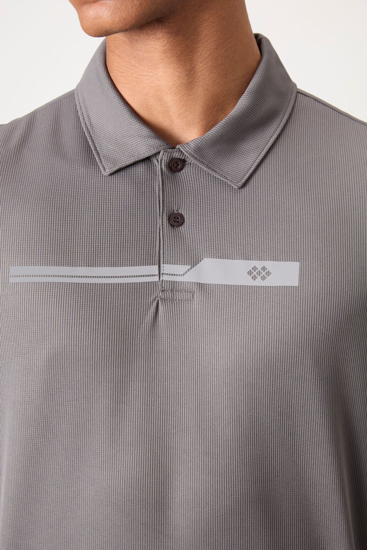 TOMMY Men's Polo Collar Button T-Shirt 3