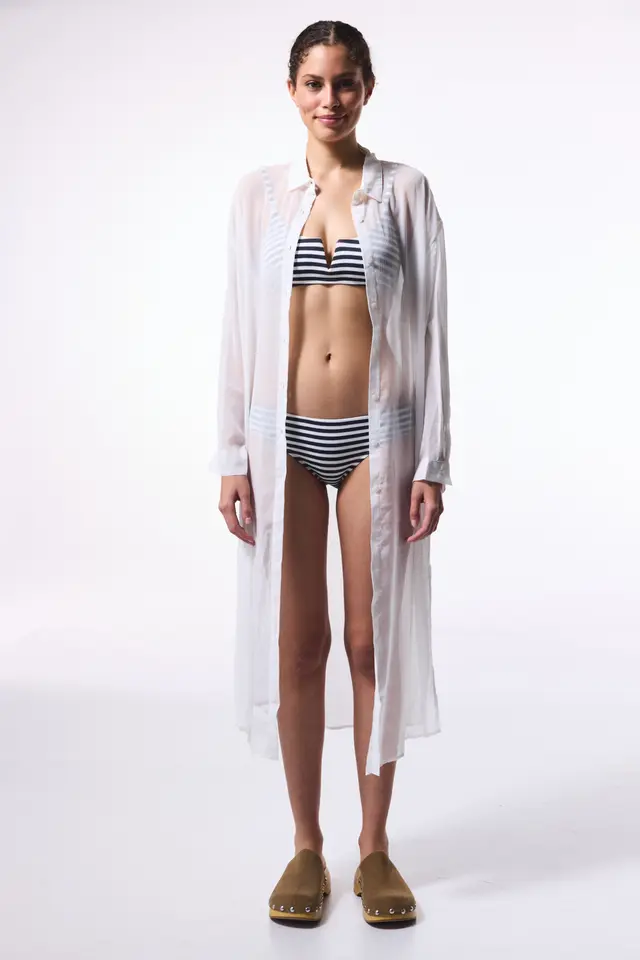 PENTI Iyos Chiffon Long Shirt