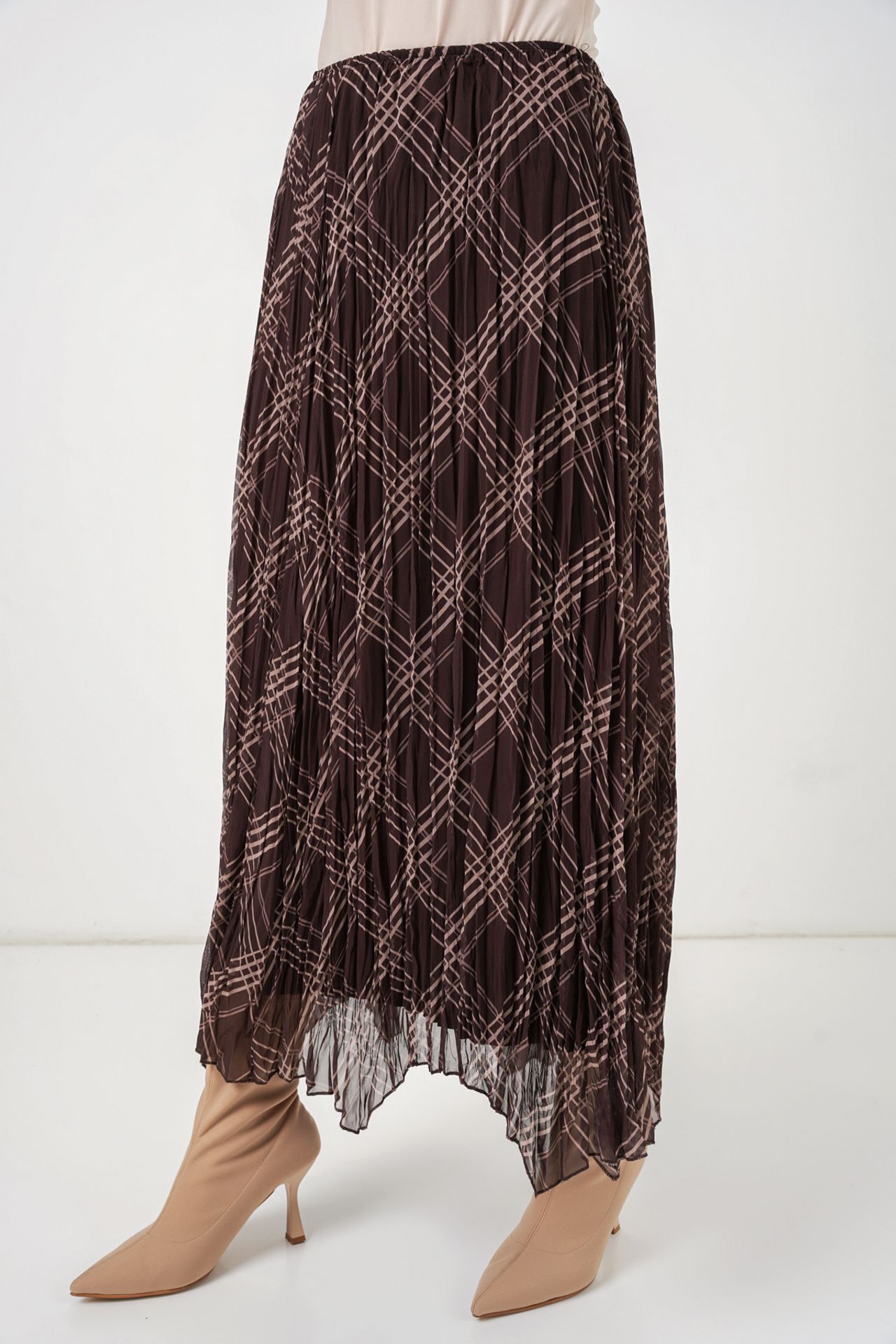 BDART Asymmetrical Patterned Maxi Skirt 4