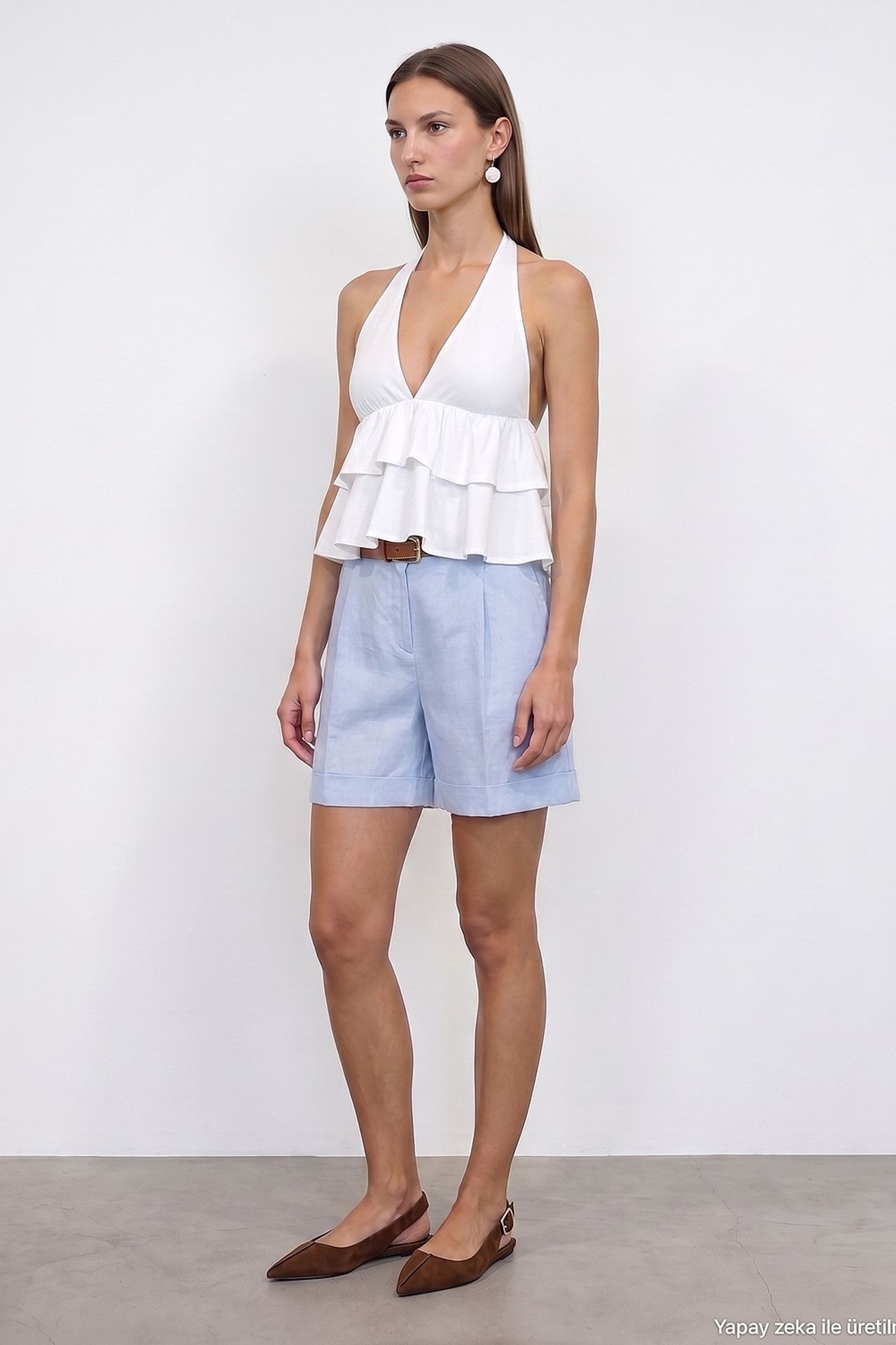 DILVIN Linen Shorts 4