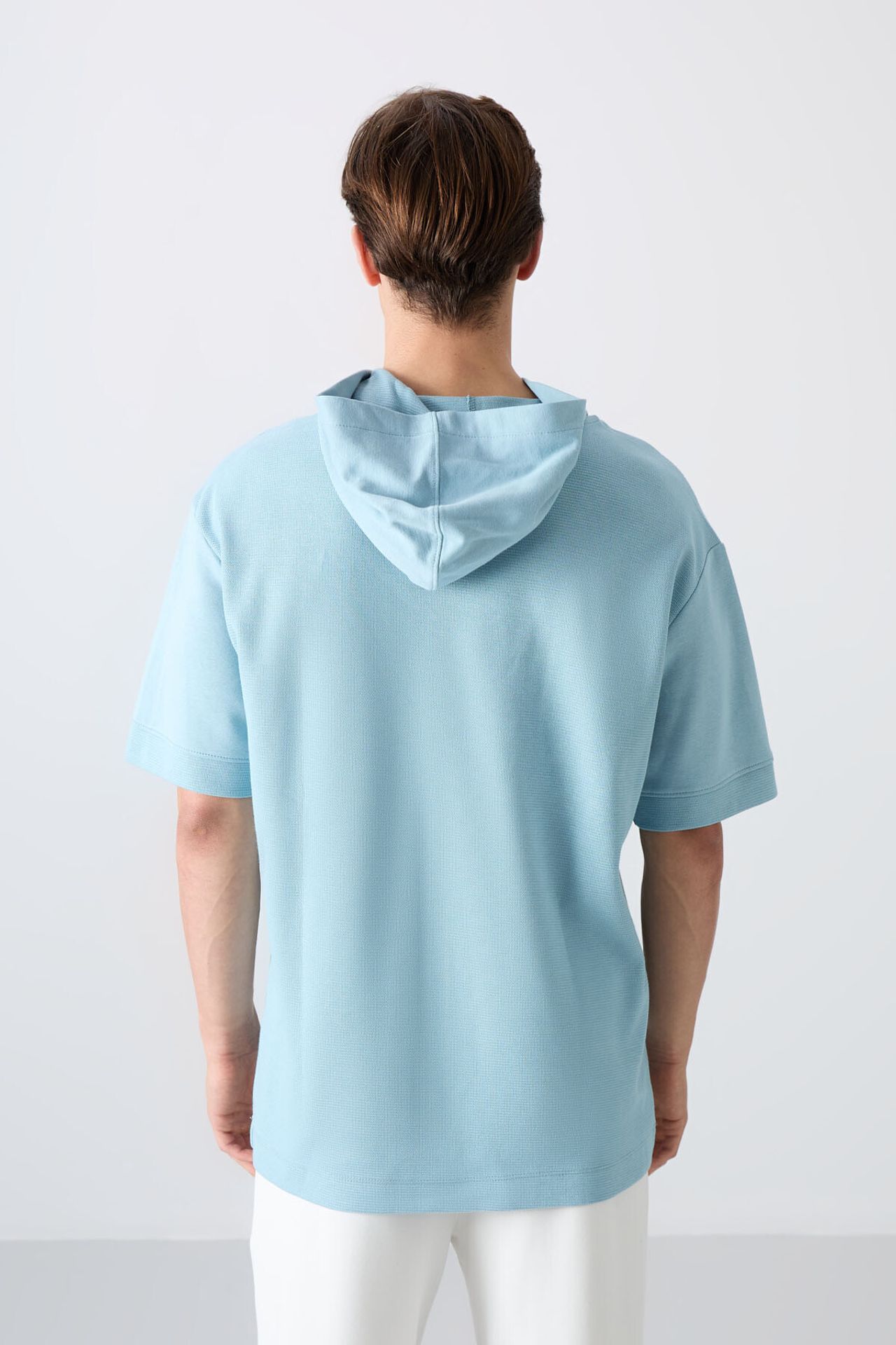 TOMMY Oversized Hooded Short-sleeve T-shirt 5