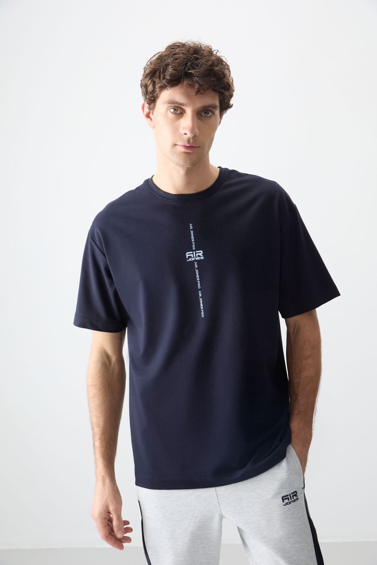 TOMMY Oversized Printed Crew Neck T-Shirt 1