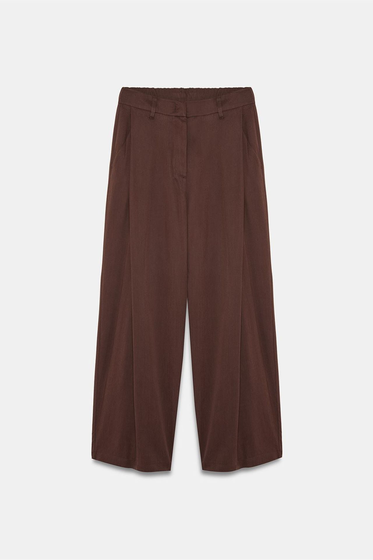 DILVIN Pleated Wide-Leg Trousers 5