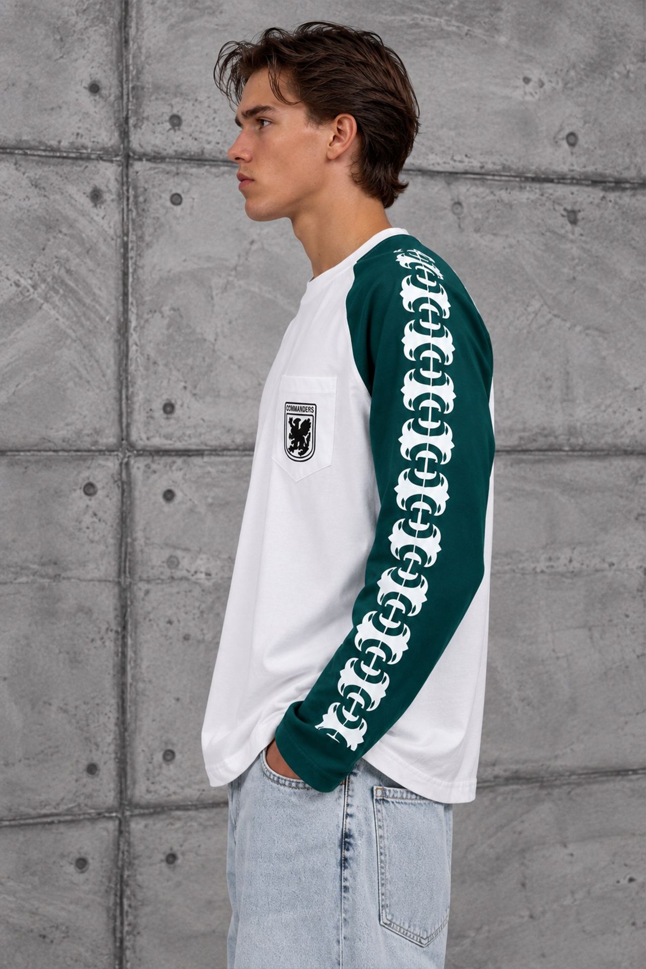NOMARC Rahat Bisiklet Yaka Uzun Kollu Sweatshirt 2