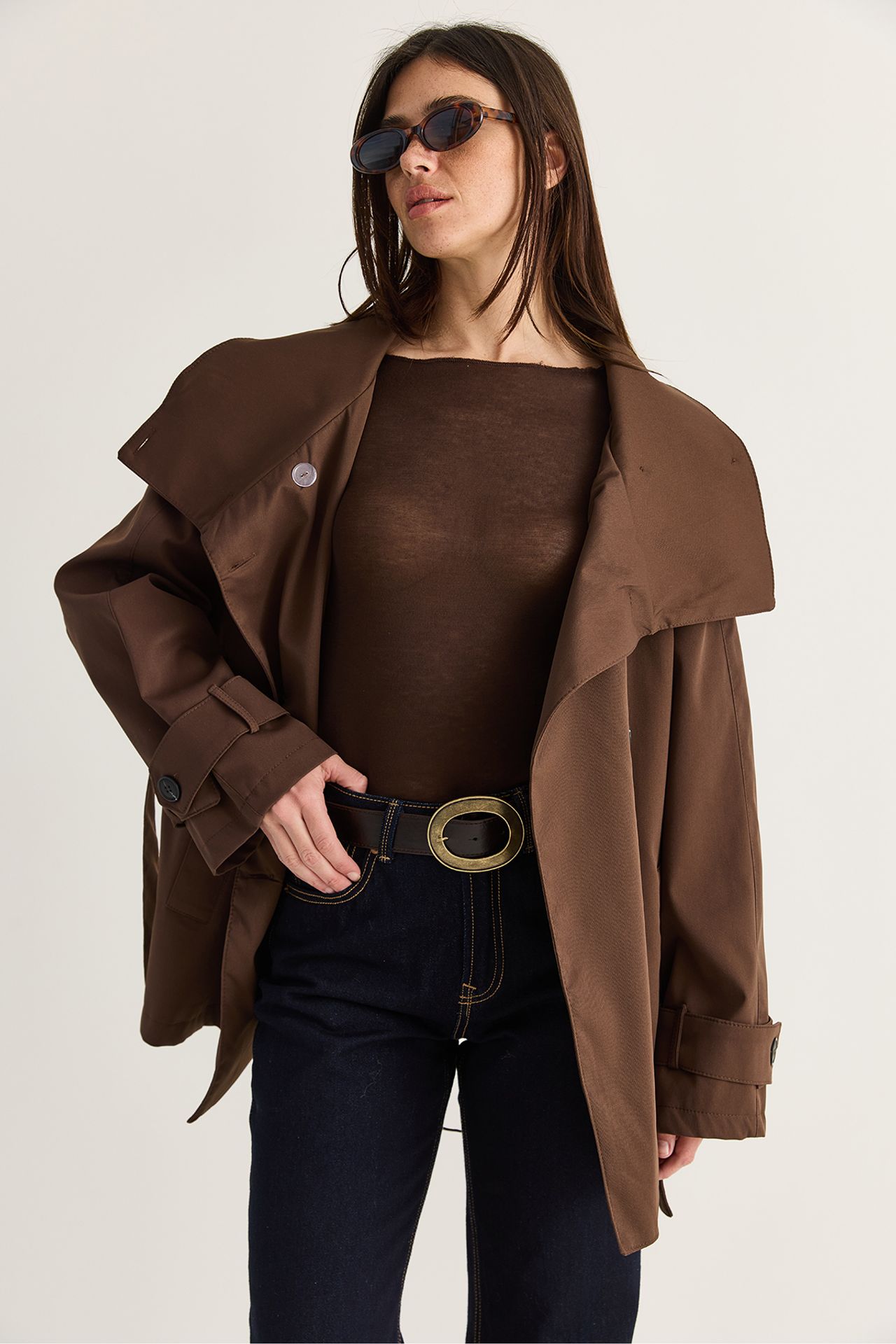 LUCCI Women's Trench Coat 6