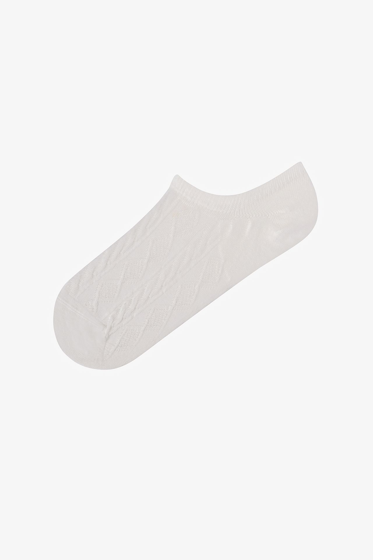 PENTI Diamond Jacquard Cotton Pair Sneaker Socks 2