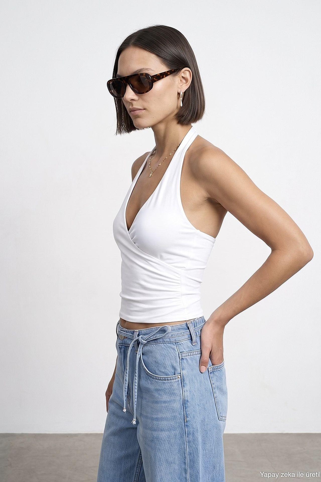 DILVIN Nylon Elastane Blouse 3