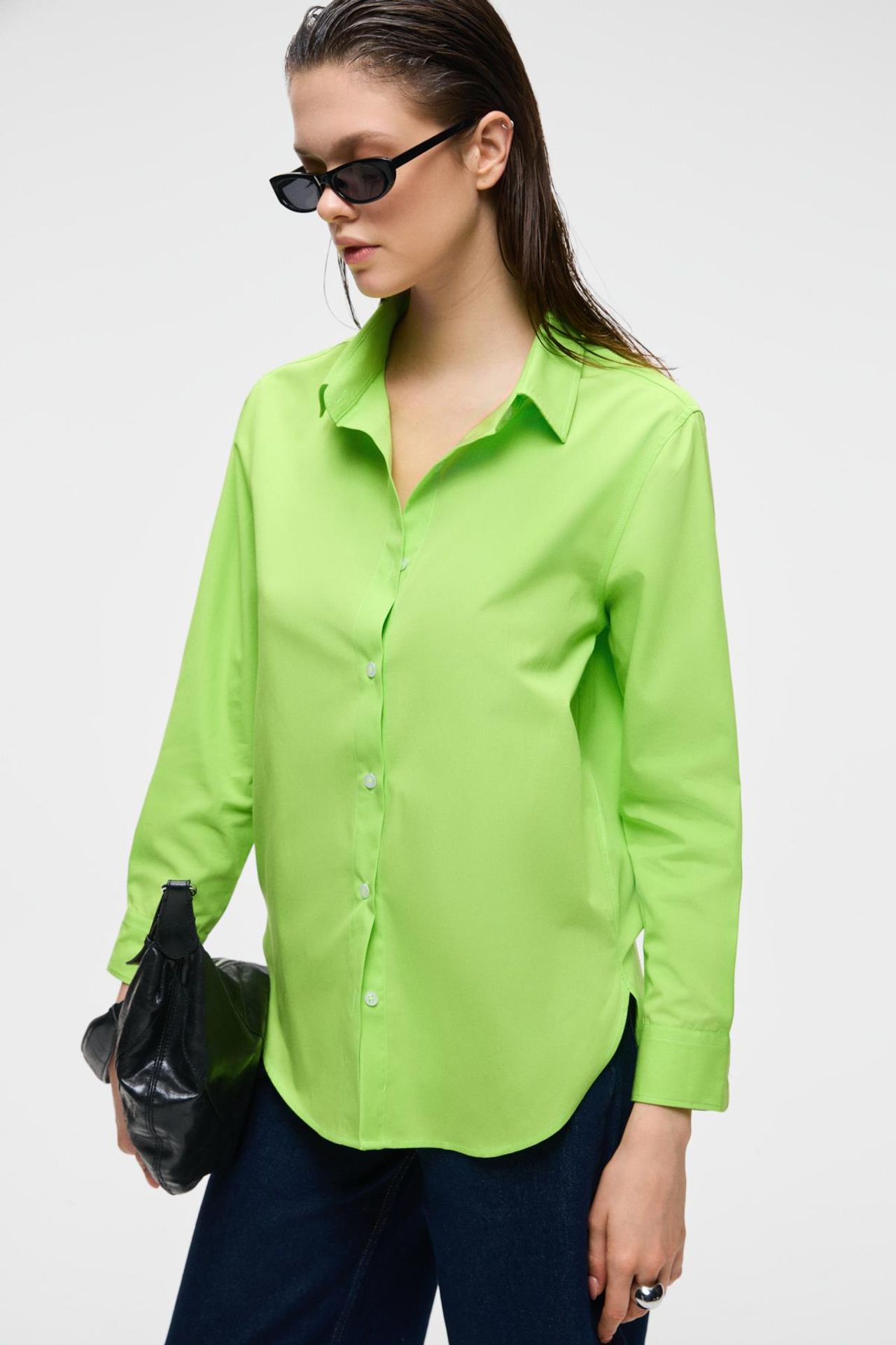 GRIMELANGE Oversized Long Sleeve Shirt 3