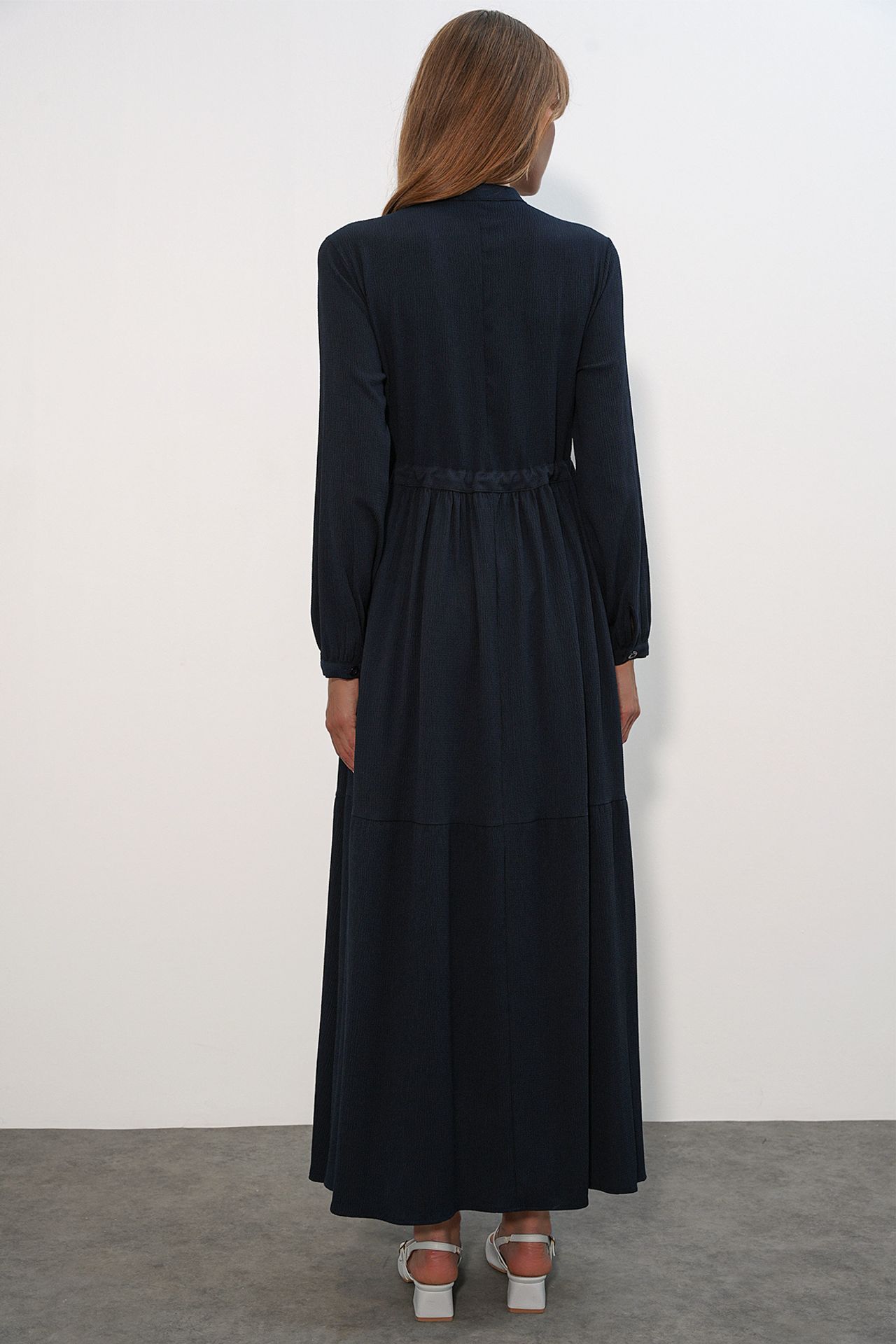 BDART Maxi Dress with Patterned and Button Closure 6