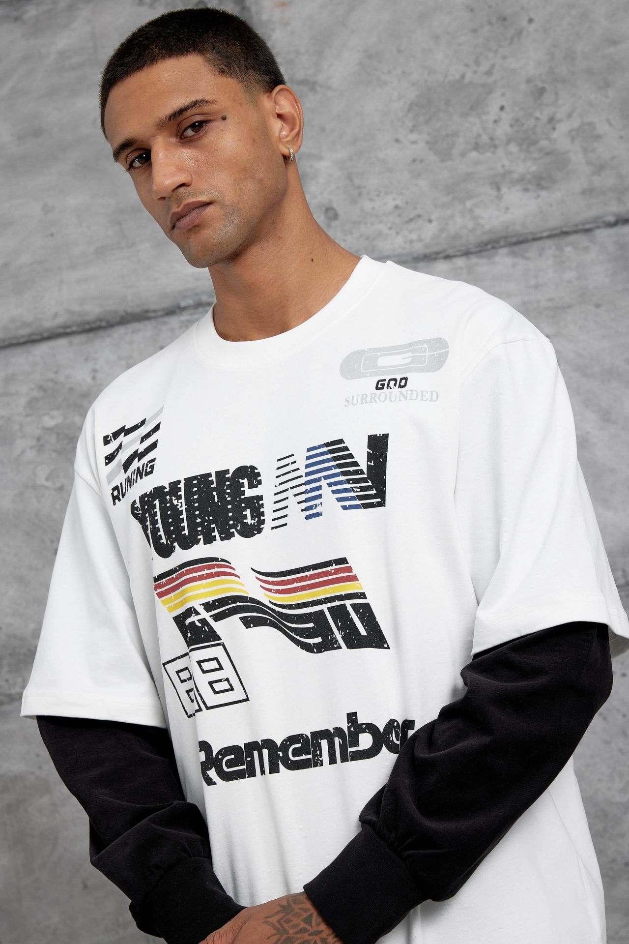 NOMARC Rahat Bisiklet Yaka Sweatshirt 2
