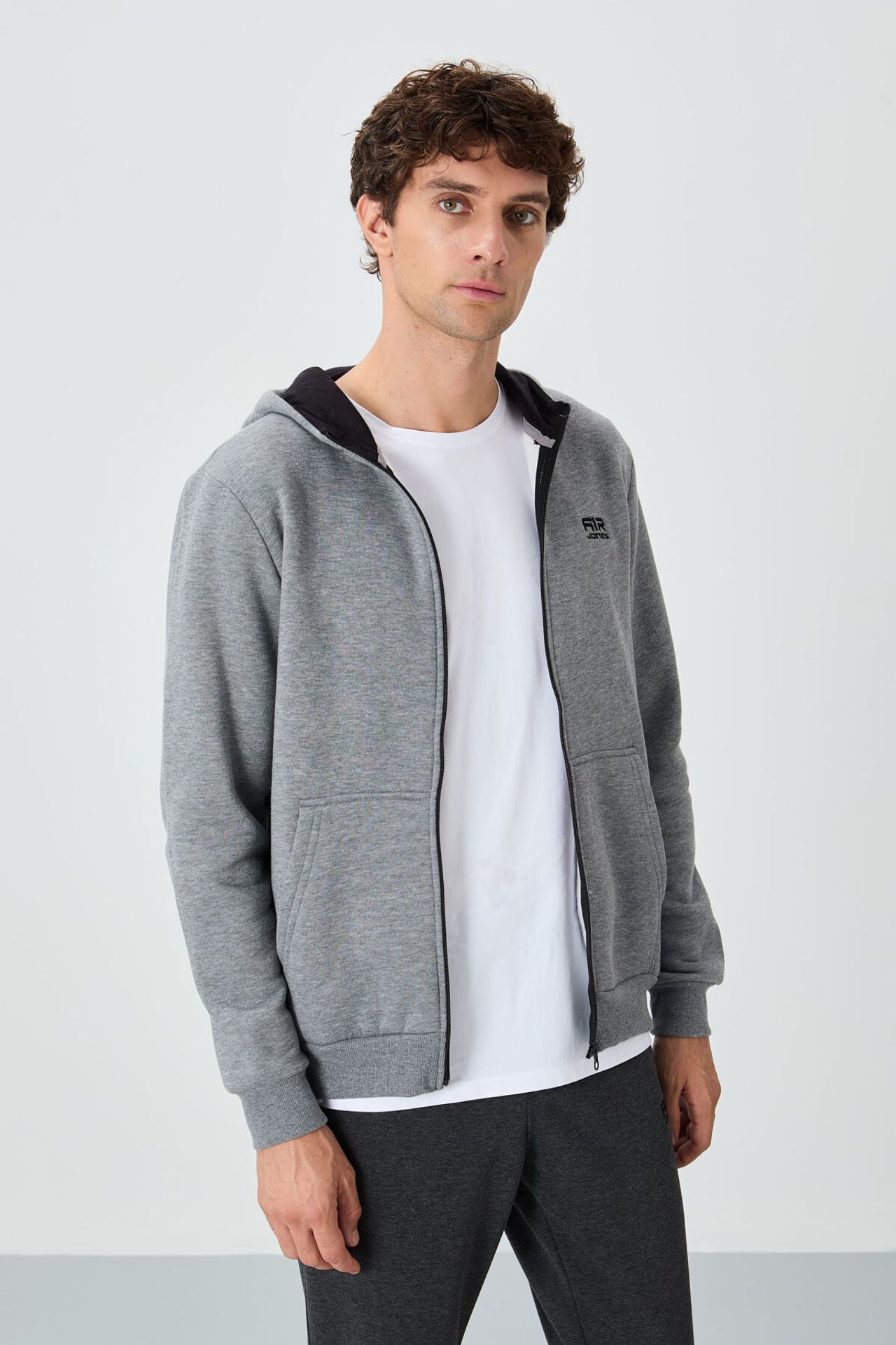 TOMMY Men's Hooded Zip Sweatshirt 2