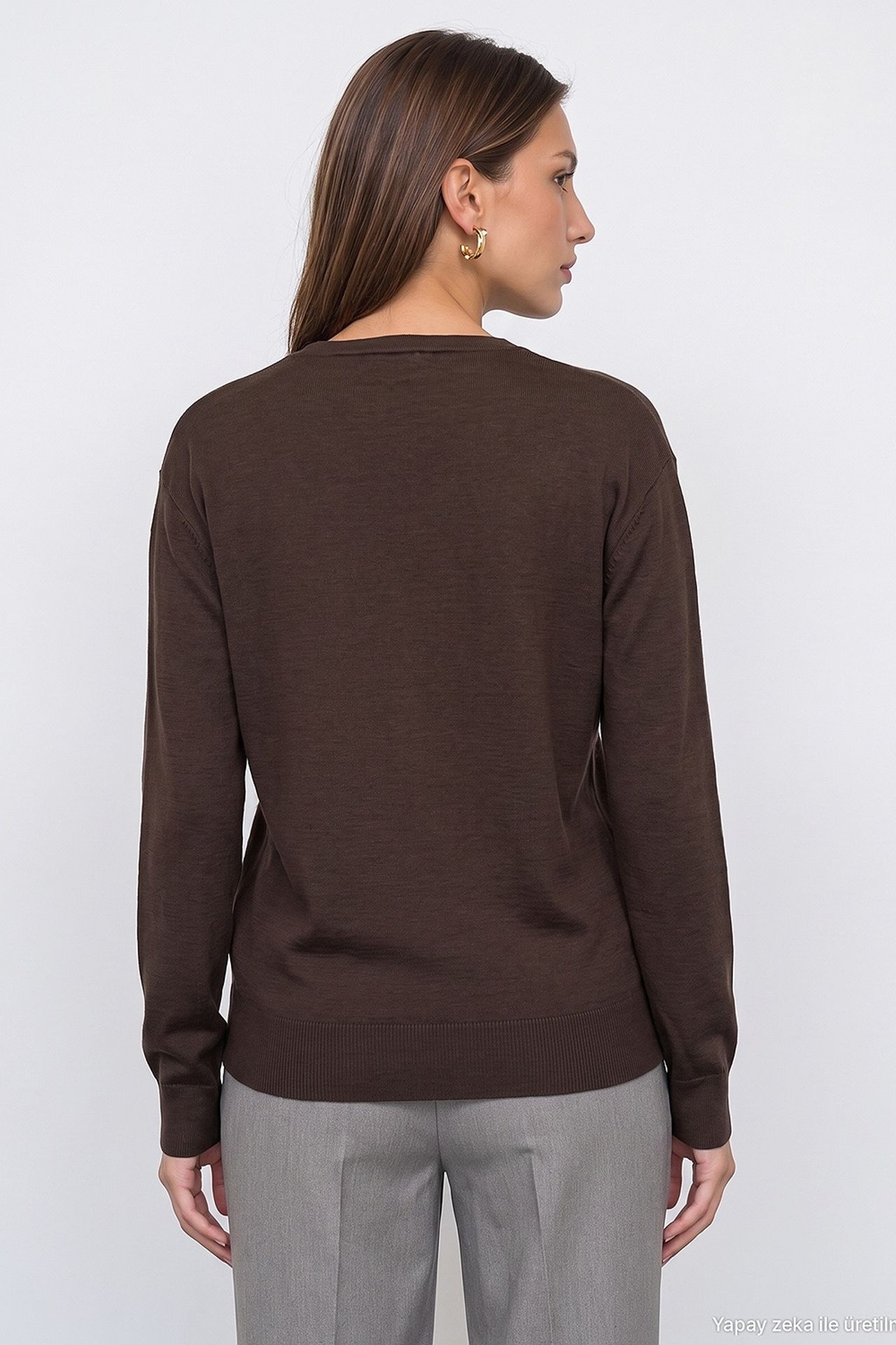 DILVIN Women's Knit Sweater 2