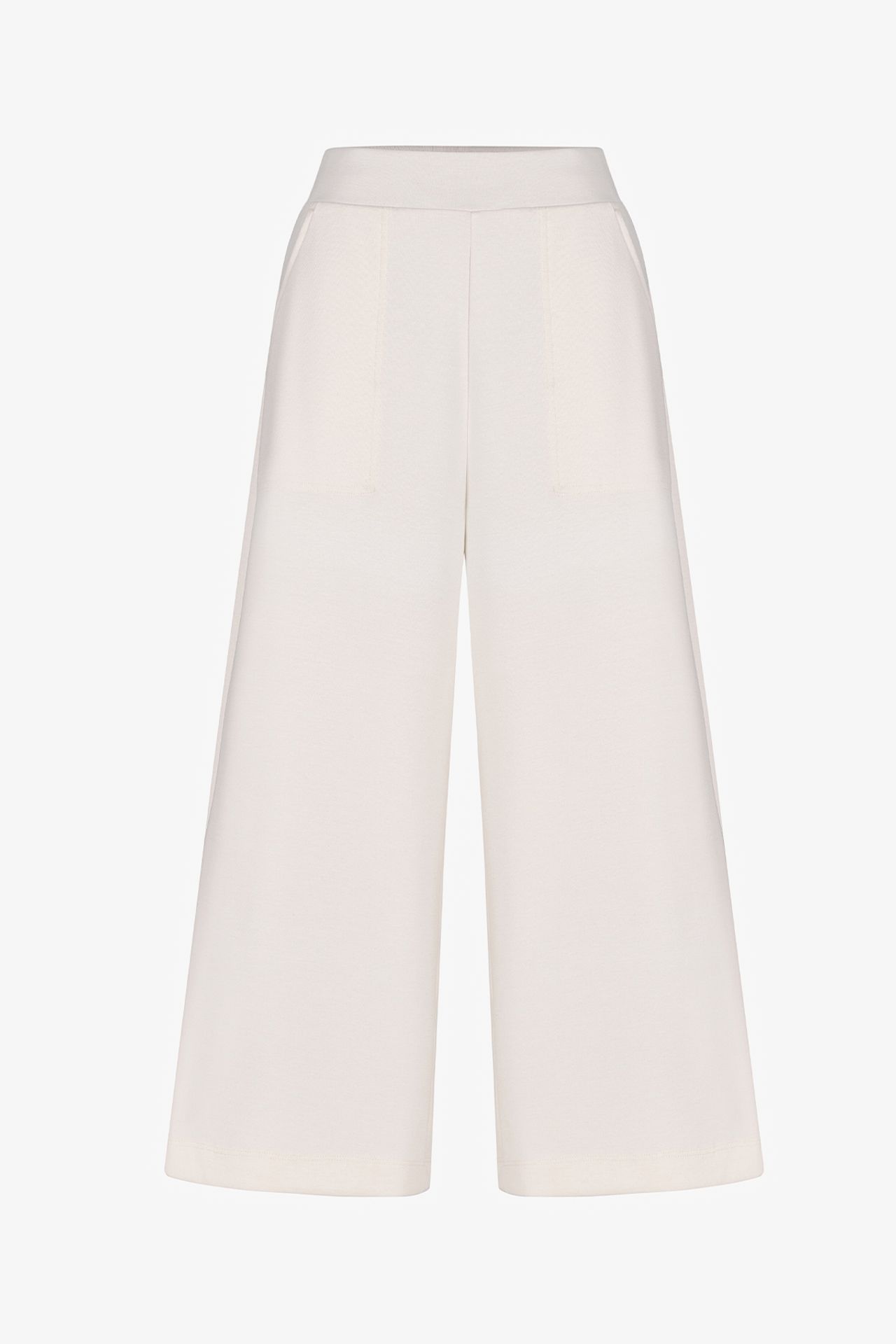 PENTI High Waist Crop Modal Trousers 6