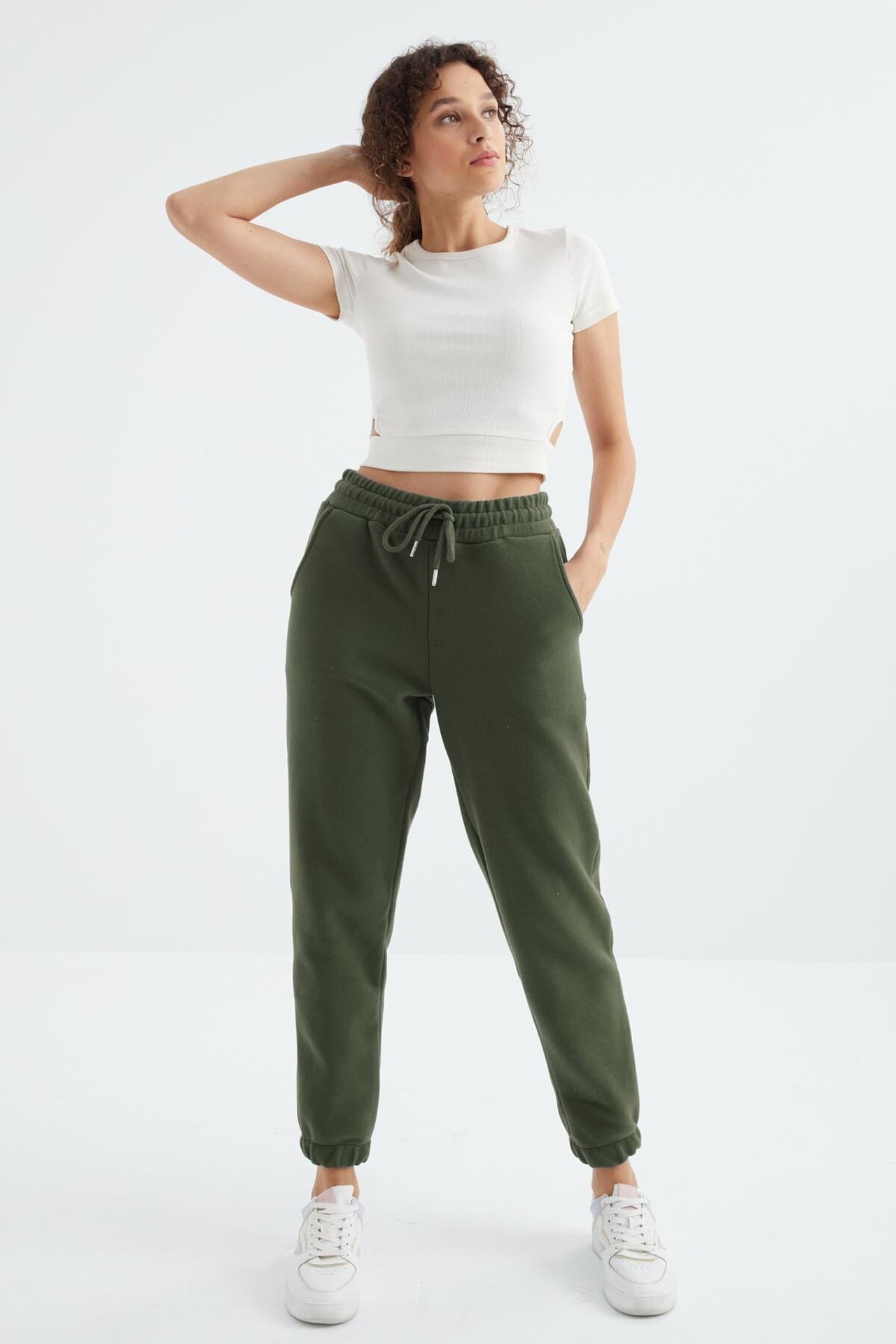 TOMMY Women's High Waist Jogger Sweatpants 3