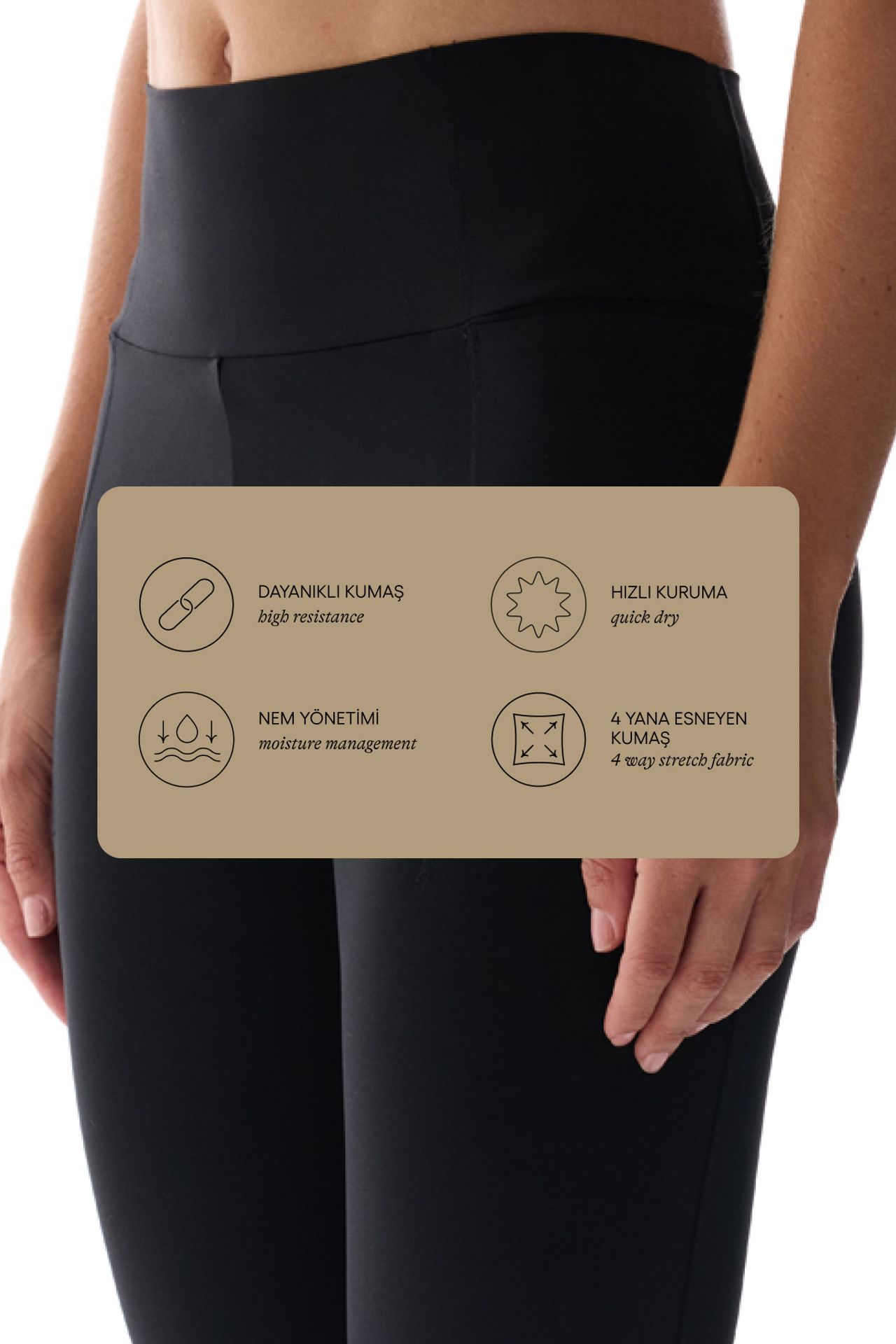 PENTI Medium Support Hidden Pocket High Waist Leggings 2
