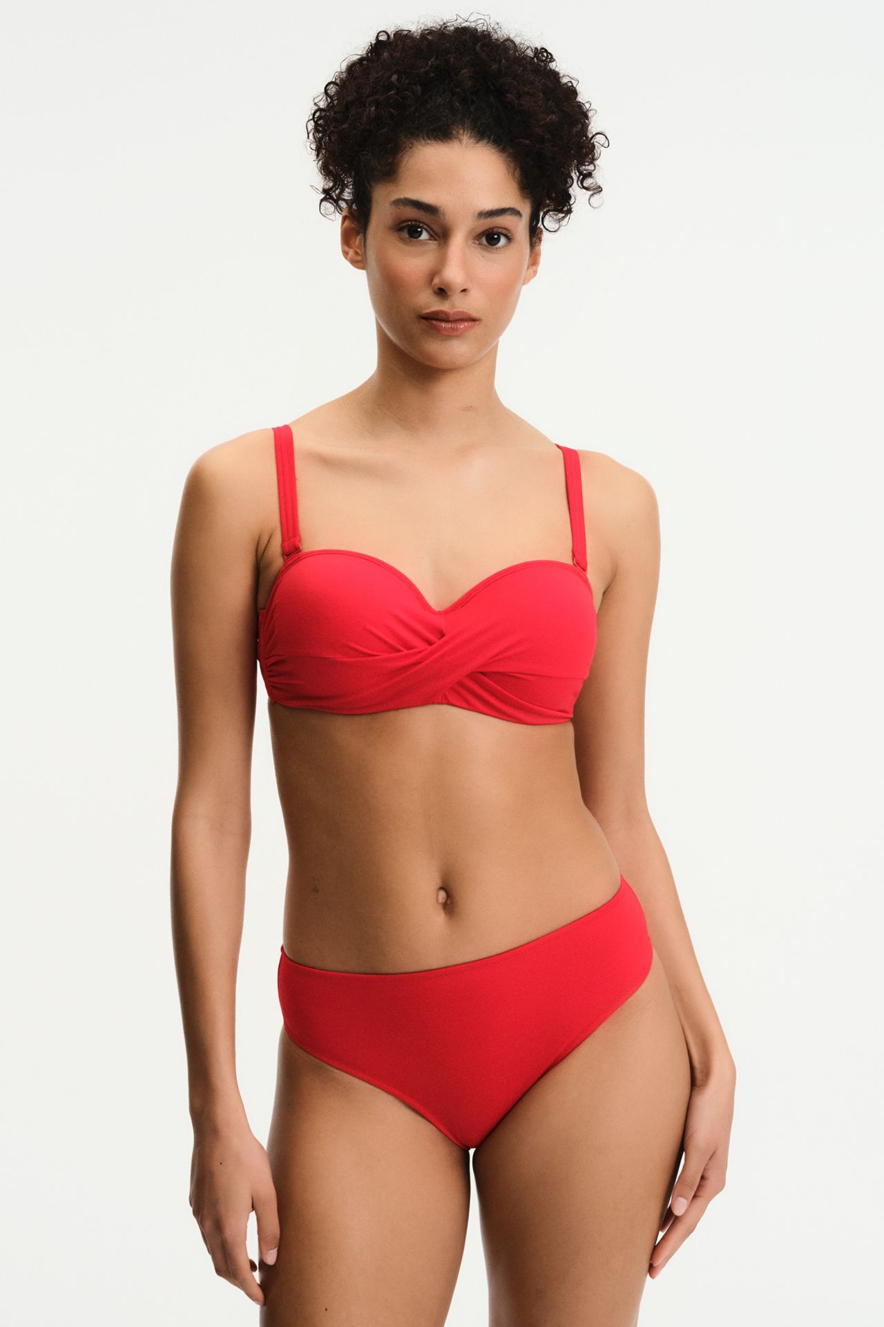 PENTI Buttoned Mid Waist Bikini Bottom 3