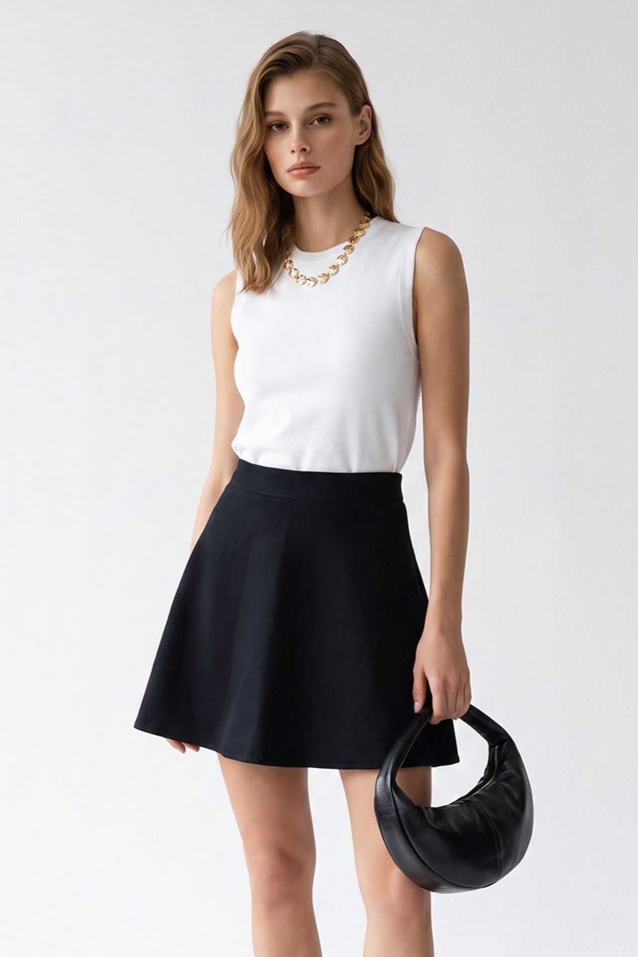 MIXRAY Cotton Skirt 1