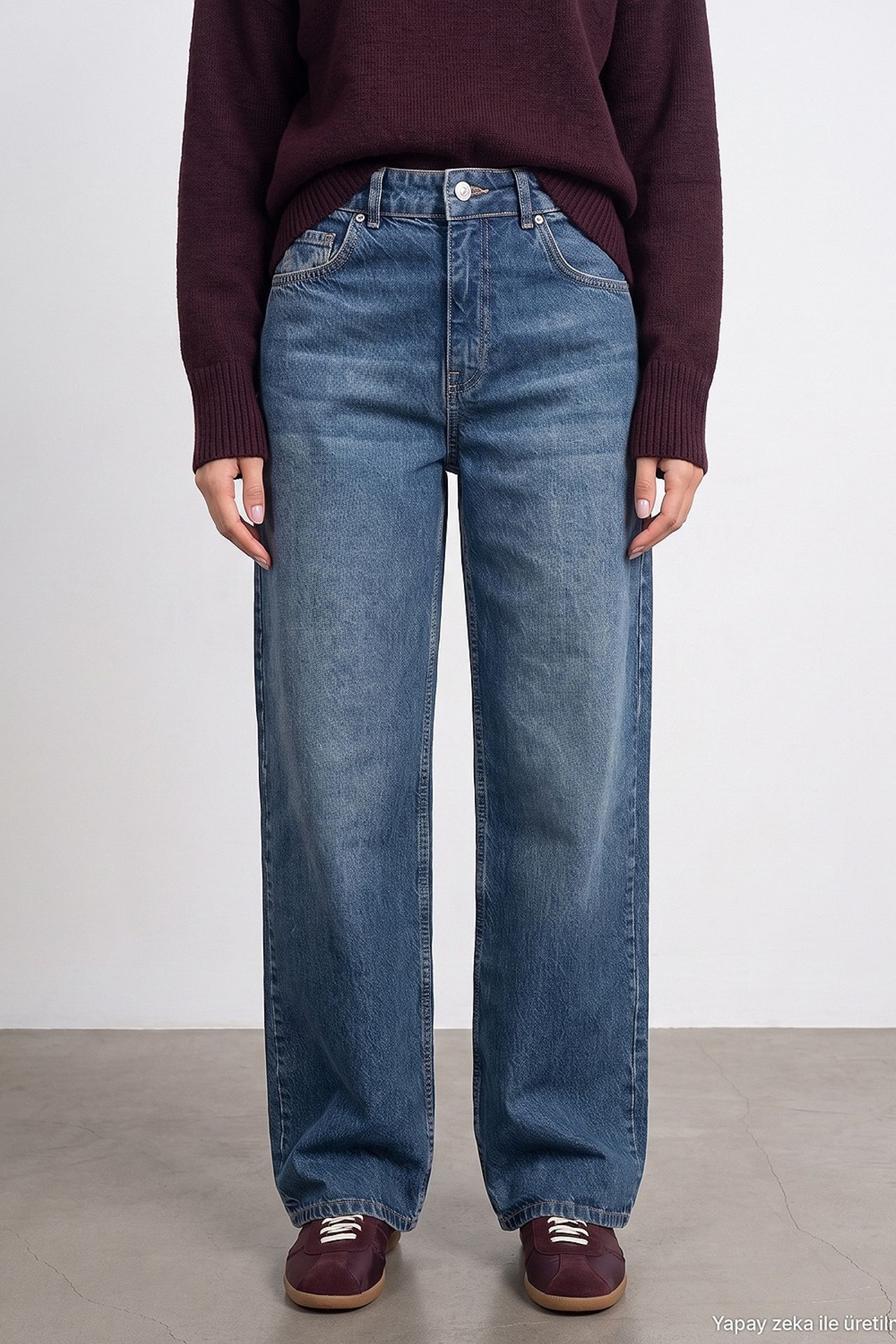 DILVIN Women's Cotton Jeans 3