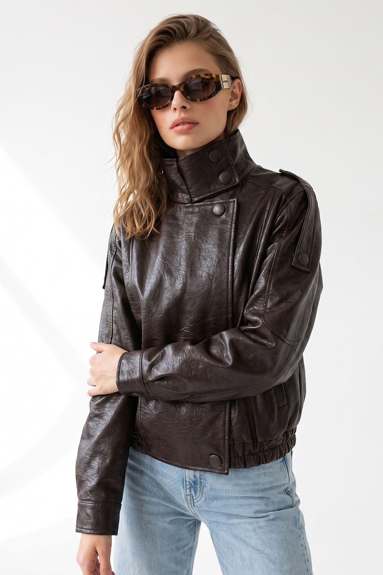 MIXRAY Kadın Klasik Blazer Ceket 5