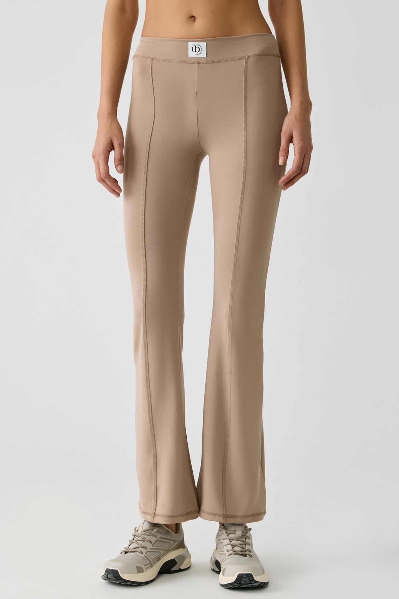 GRIMELANGE High Waist Flare Leg Pants 2