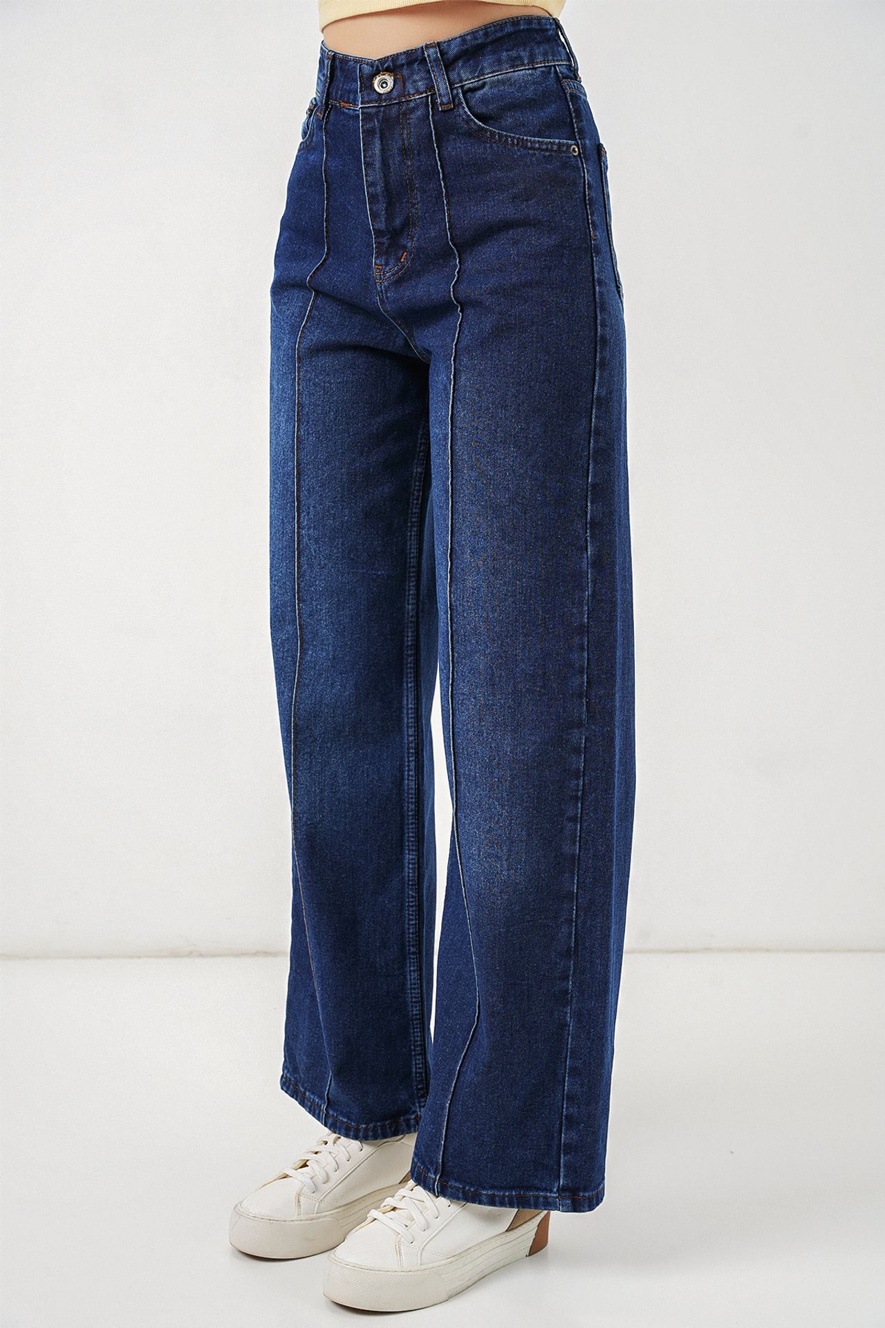 BDART High-Waist Wide-Leg Cotton Jeans 4