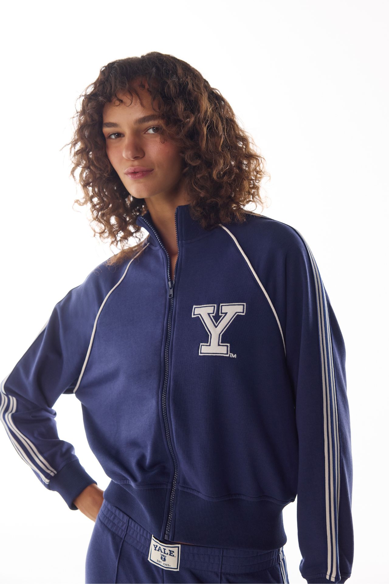 PENTI Yale Sweatshirt With Stripe Detail 5