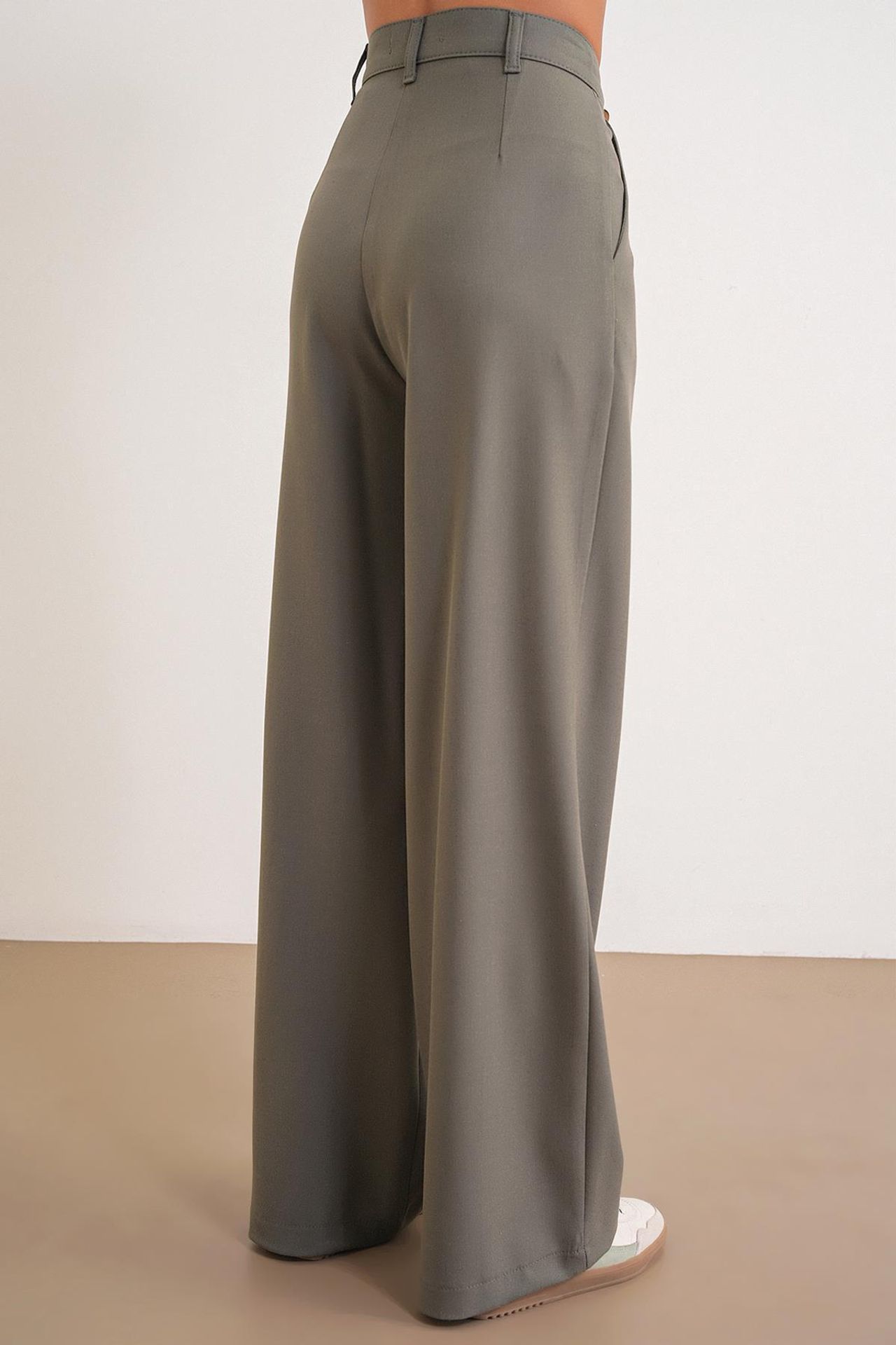 Mixray High Waist Palazzo Pants with Pockets 6