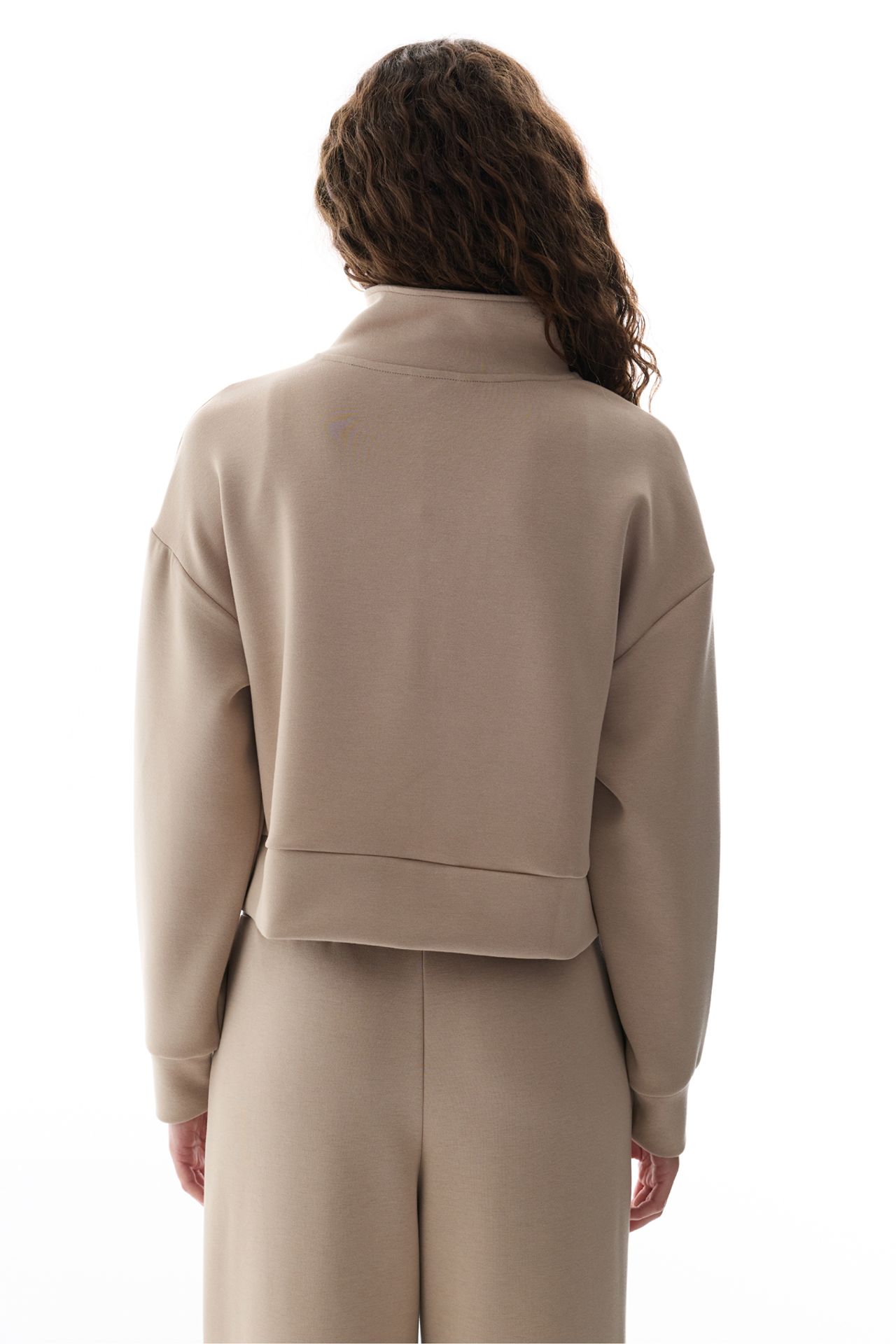 PENTI Silky Touch Half-Zip Sweatshirt 6