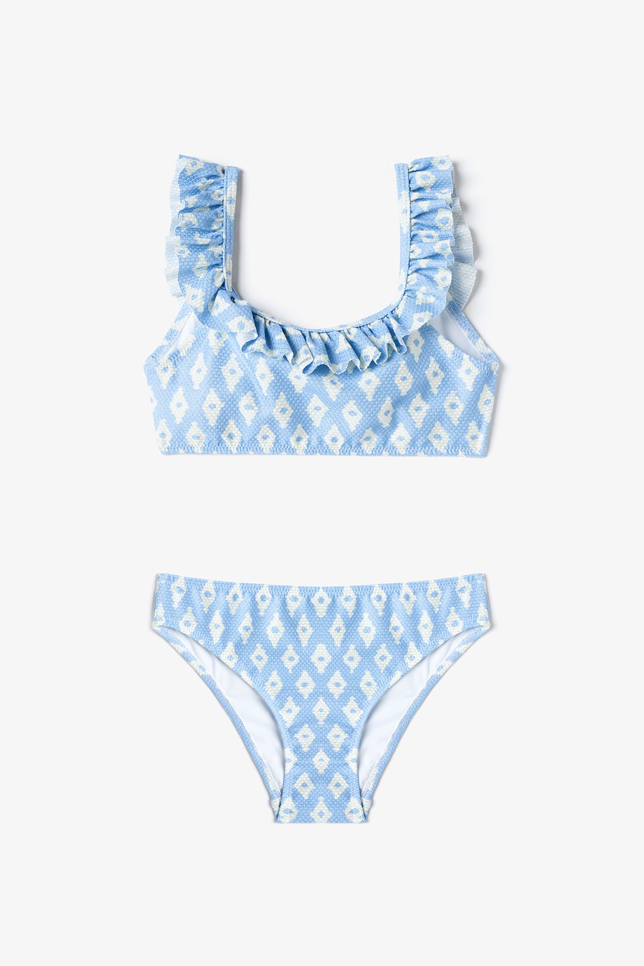 PENTI Leaf Pattern Girls' Bikini Set 1