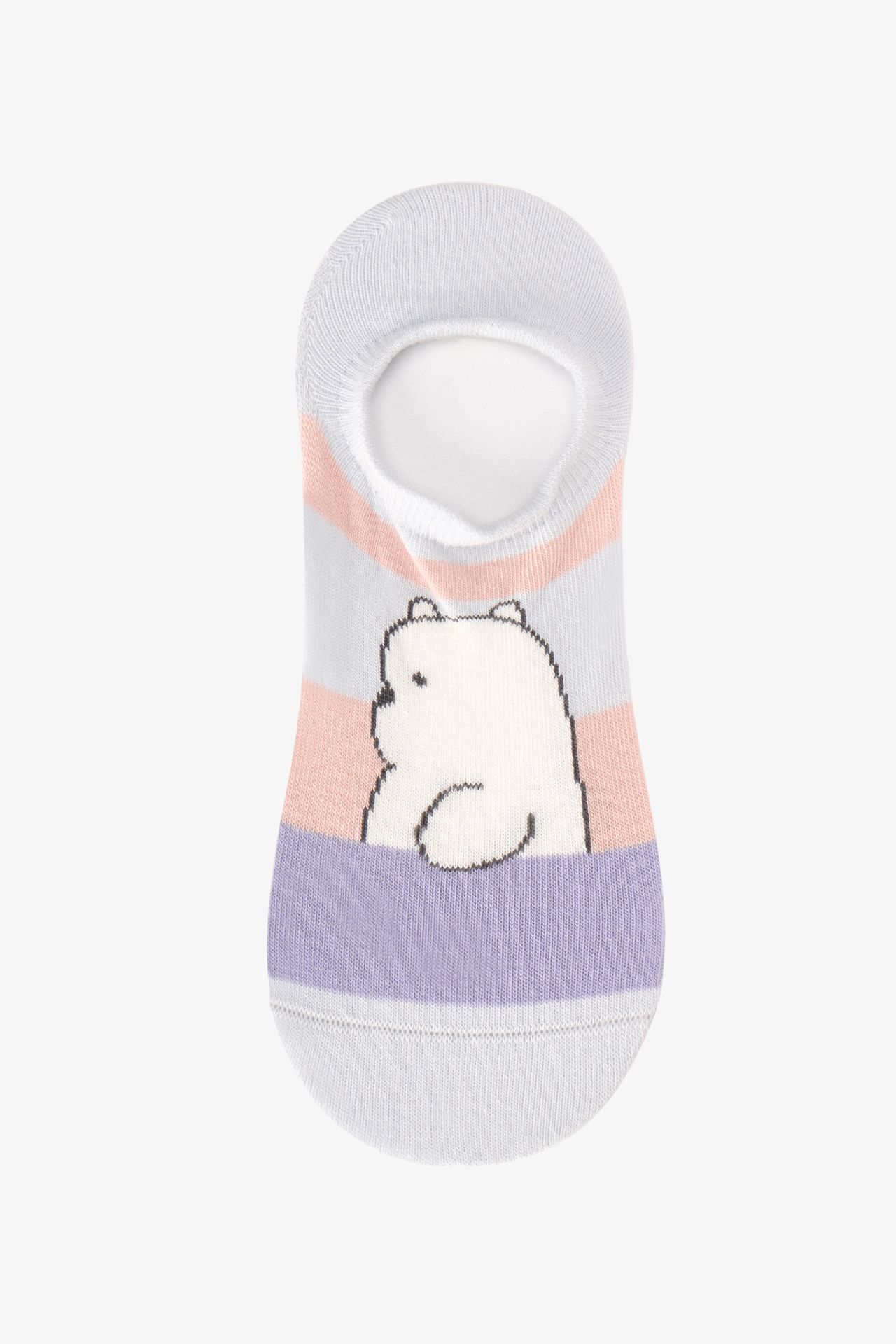 PENTI Sweet Polar Bear Cotton Pair Sneaker Socks 3