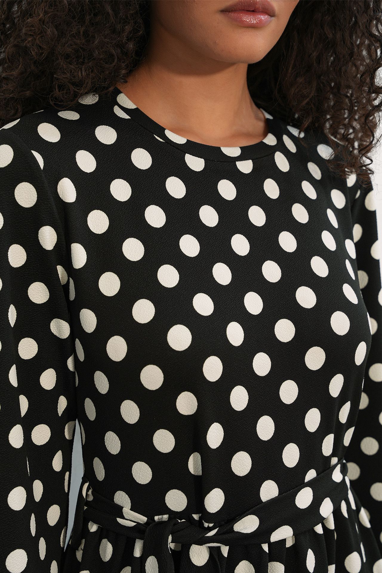 BDART Floral Maxi Knit Dress With Bow Detail 5