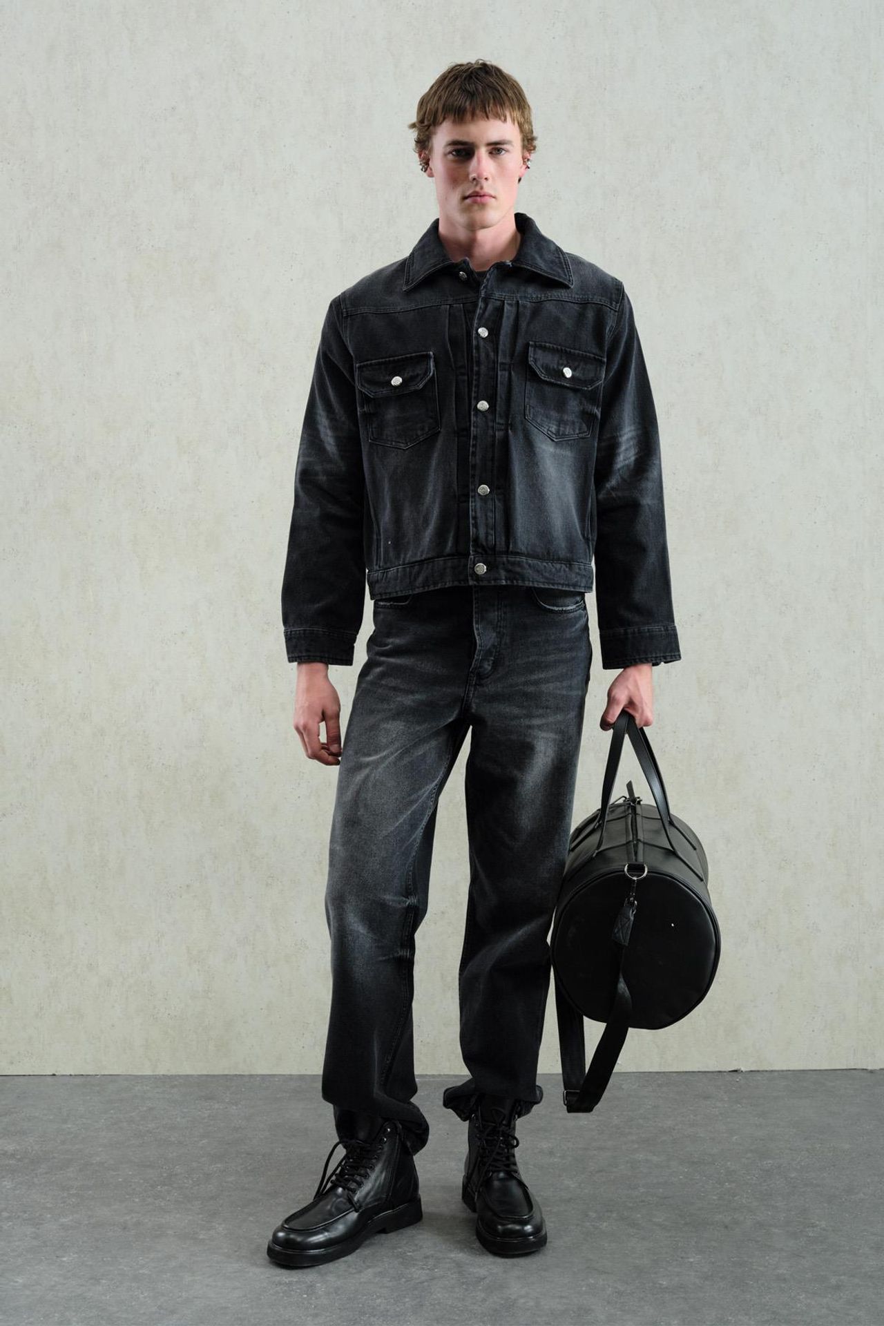 GIESTO Denim Jacket with Pockets 1