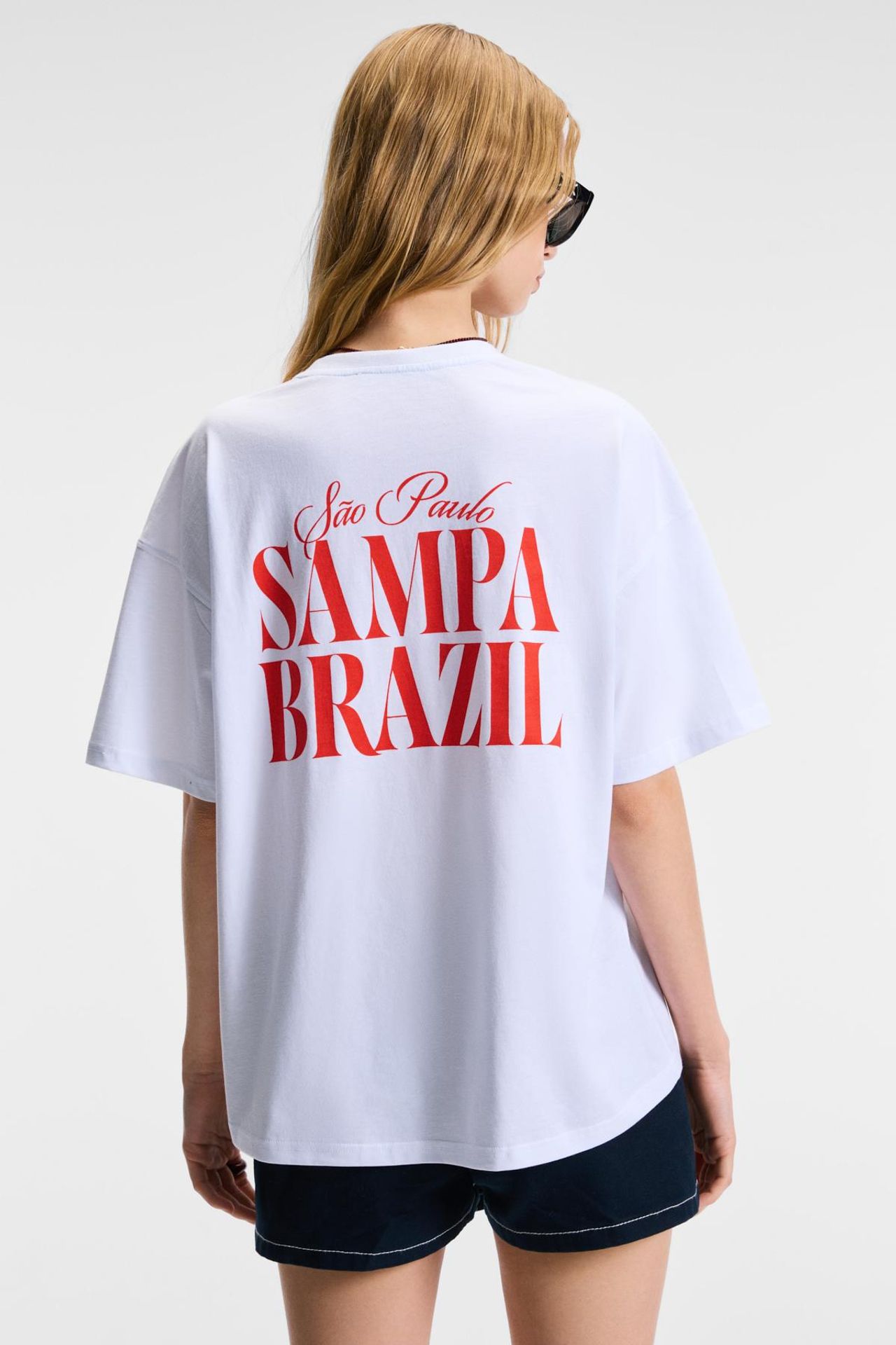 GRIMELANGE Oversized Crew Neck Printed T-Shirt 6