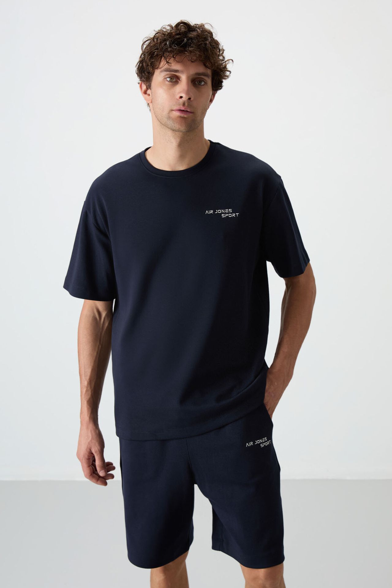 TOMMY Oversized Short-Sleeve T-Shirt And Shorts Set 6